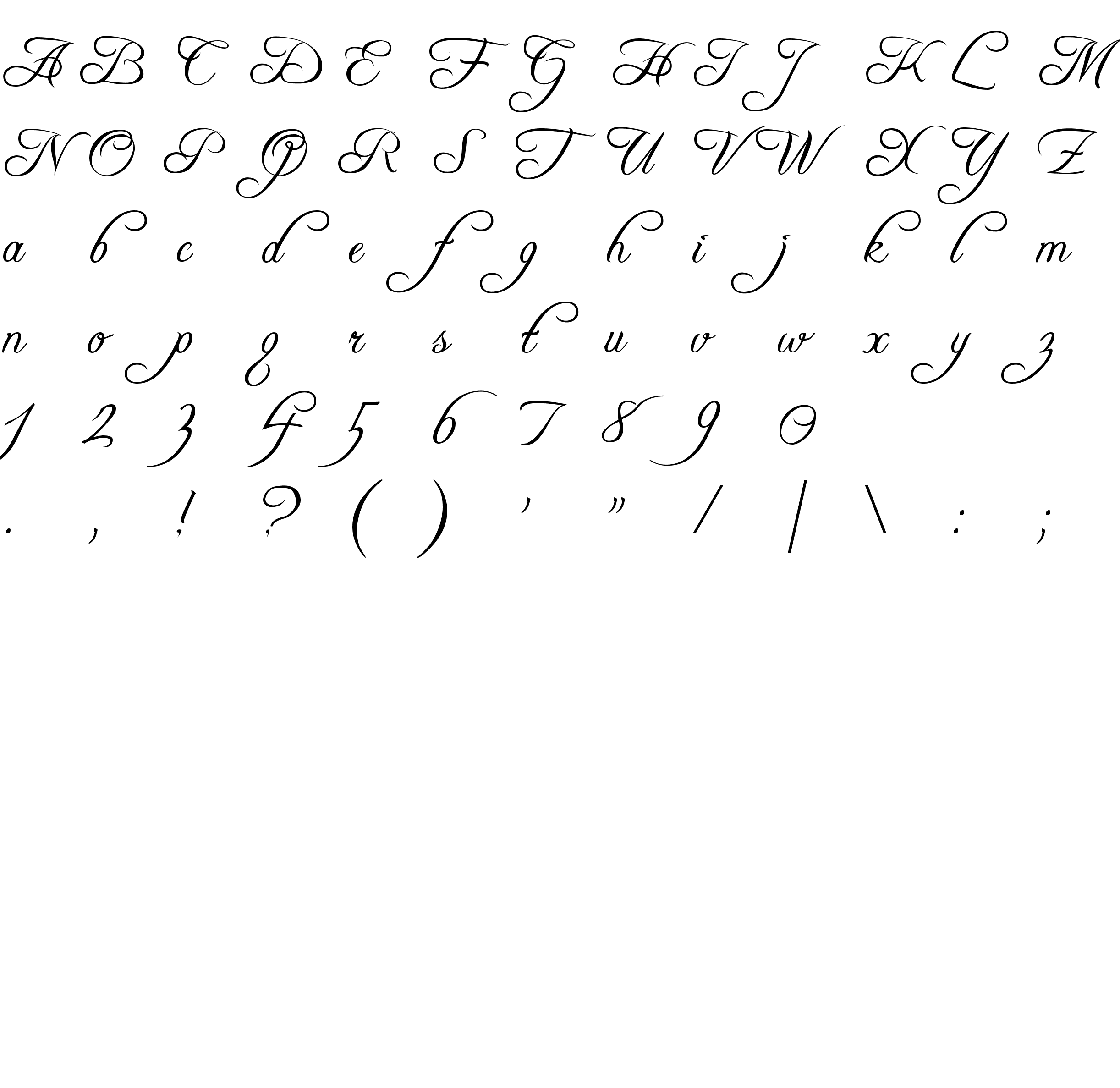 Шрифт Freebooter Script