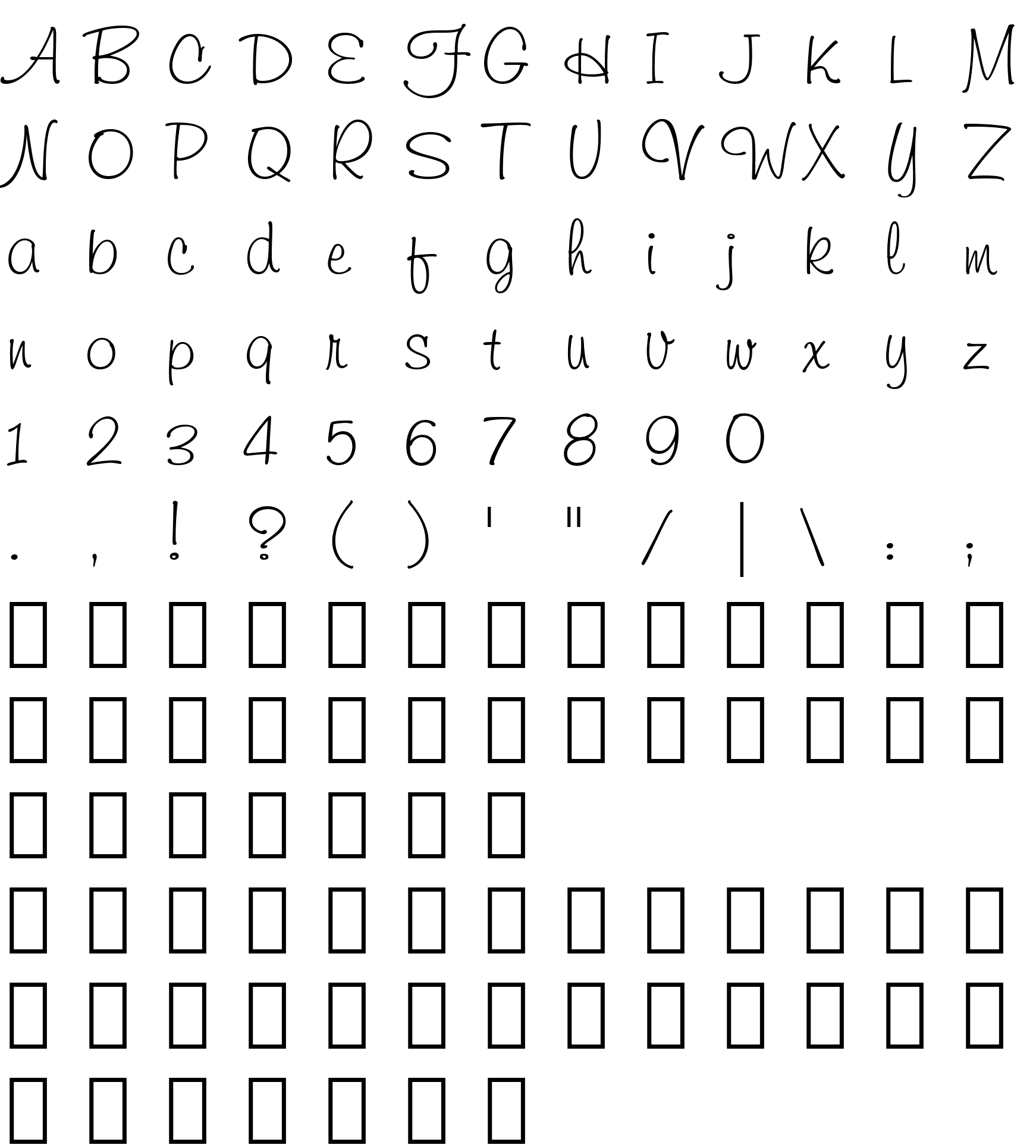 Шрифт Freehand 591 BT