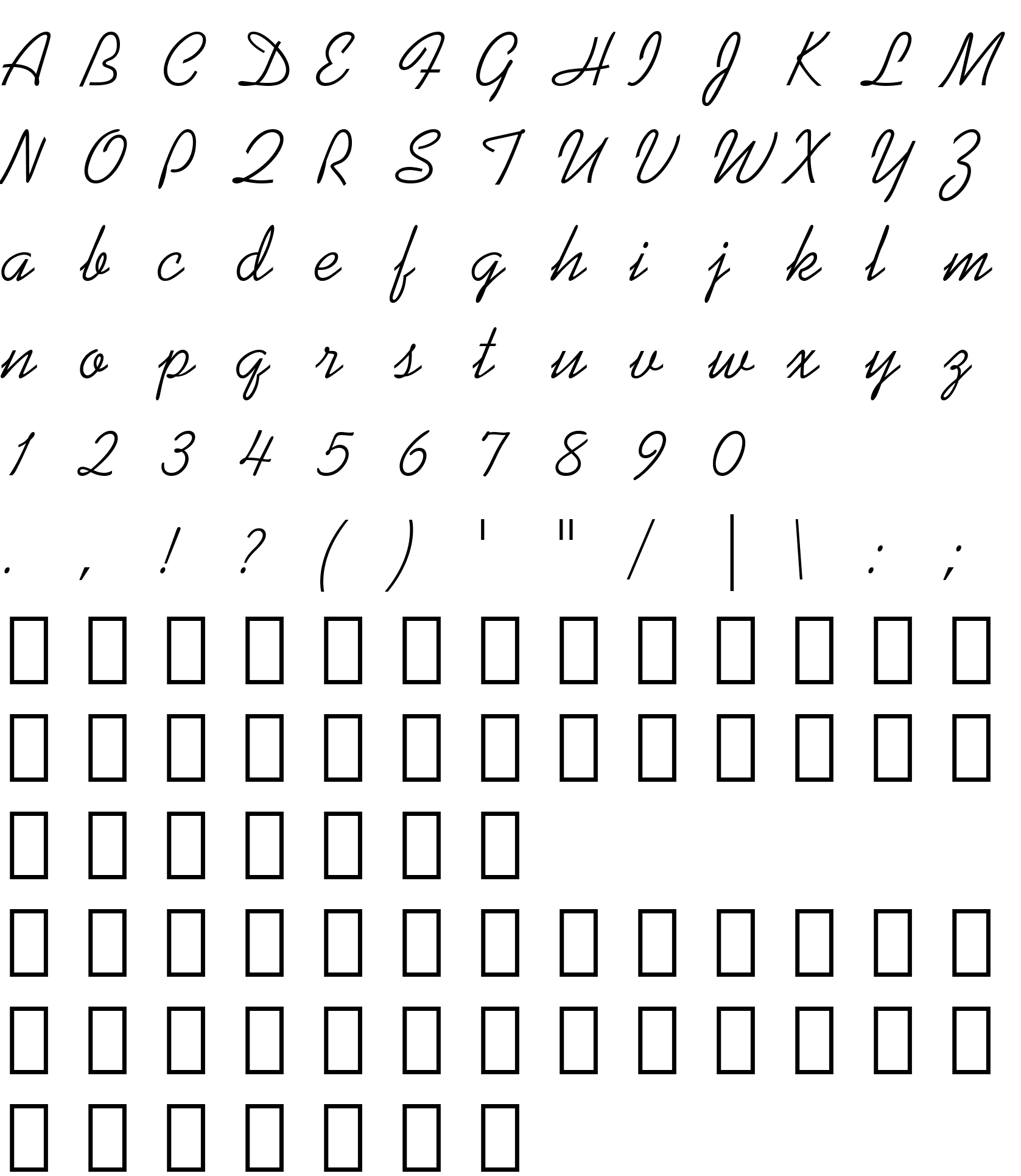 Kaufmann BT шрифт