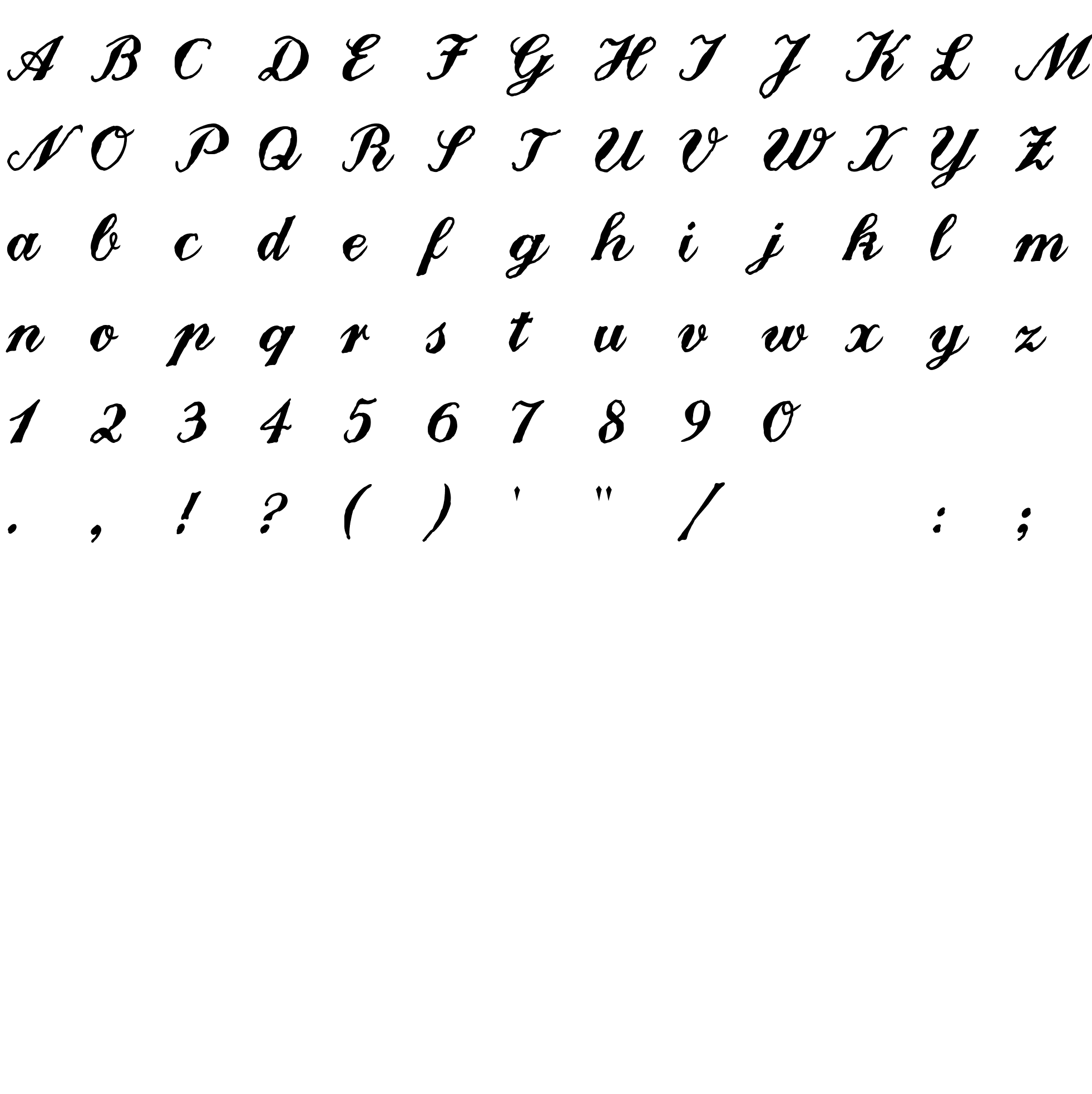 Шрифт Landliebe