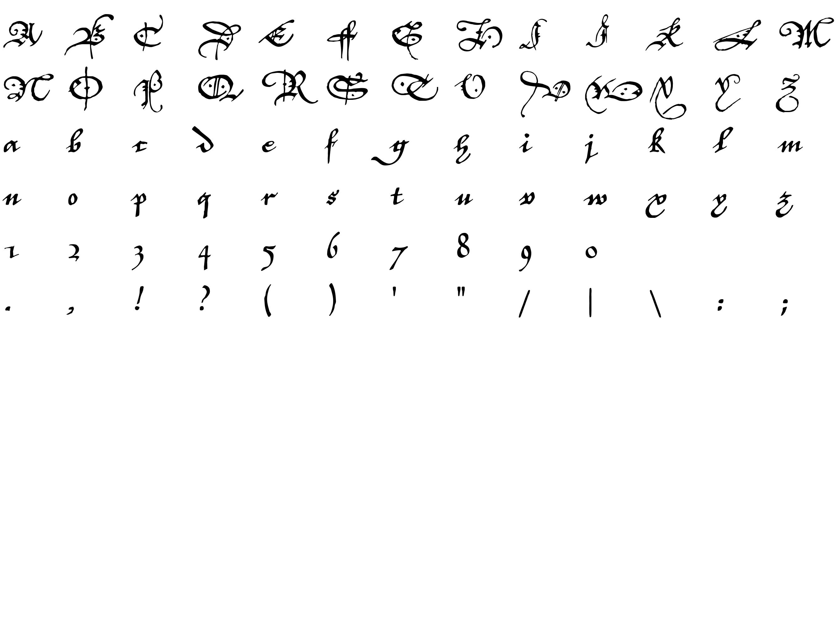 Шрифт P22Elizabethan