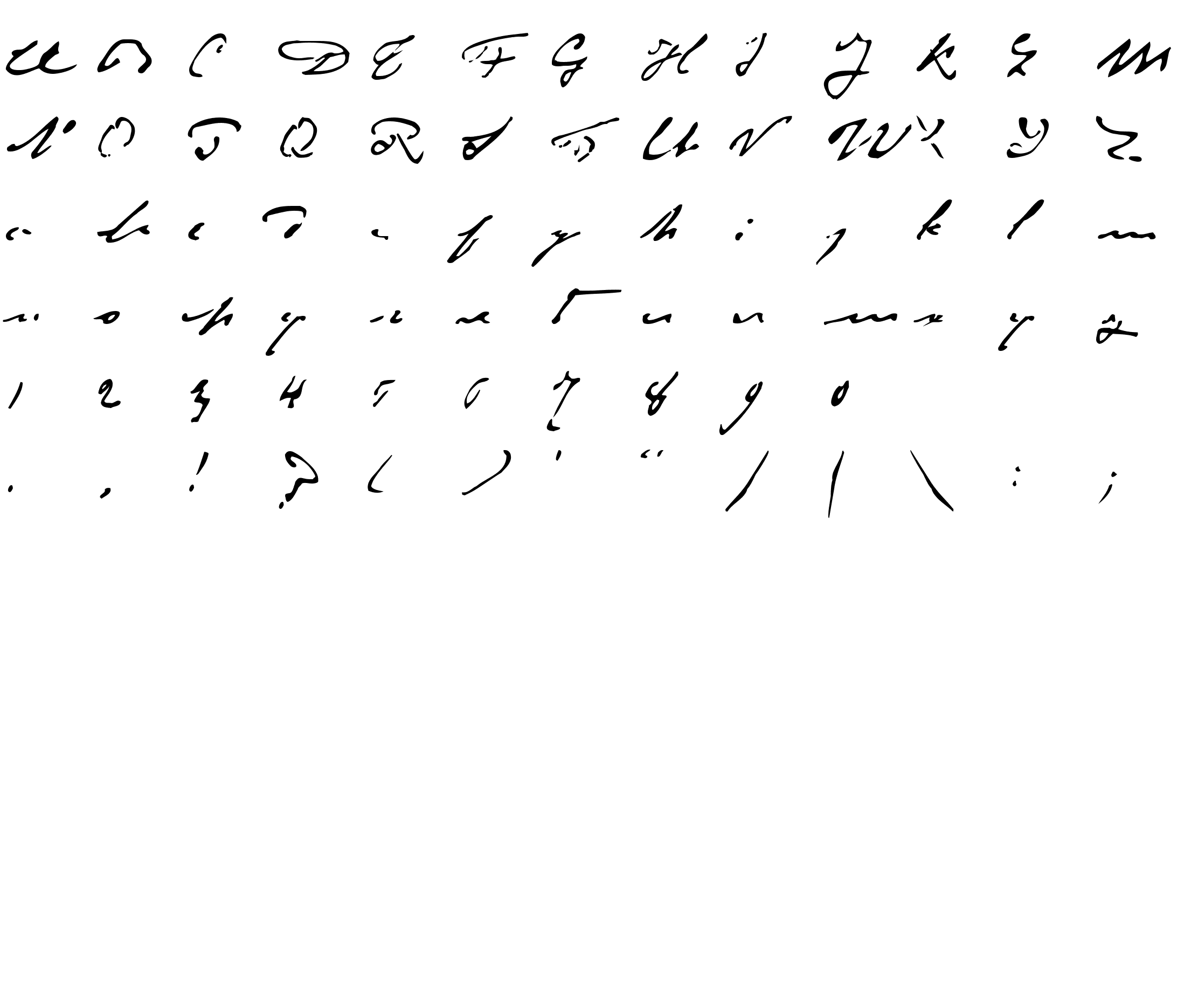 Шрифт P22Monet-Impressionist