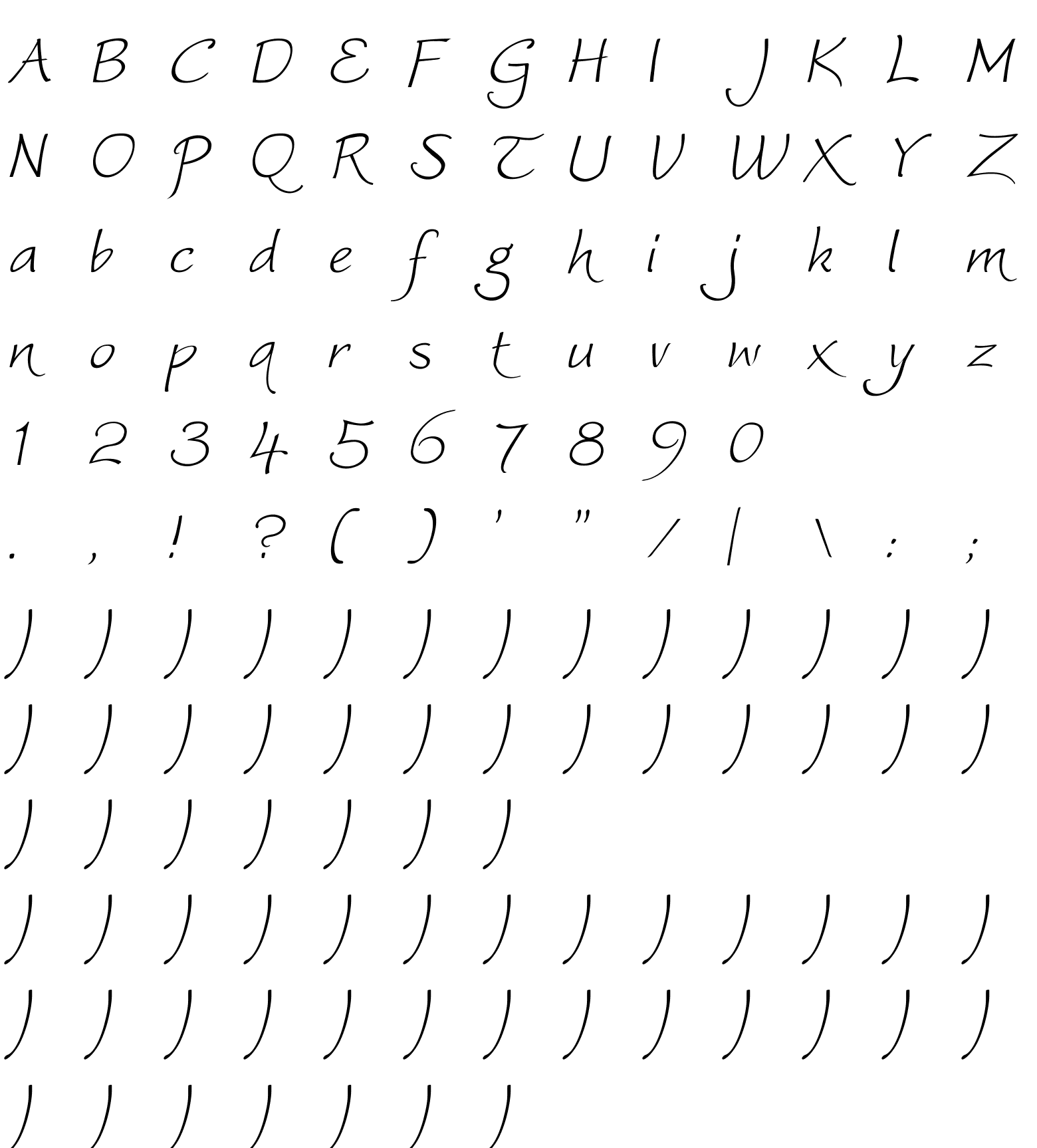 Шрифт Worstveld Sling Extra Oblique