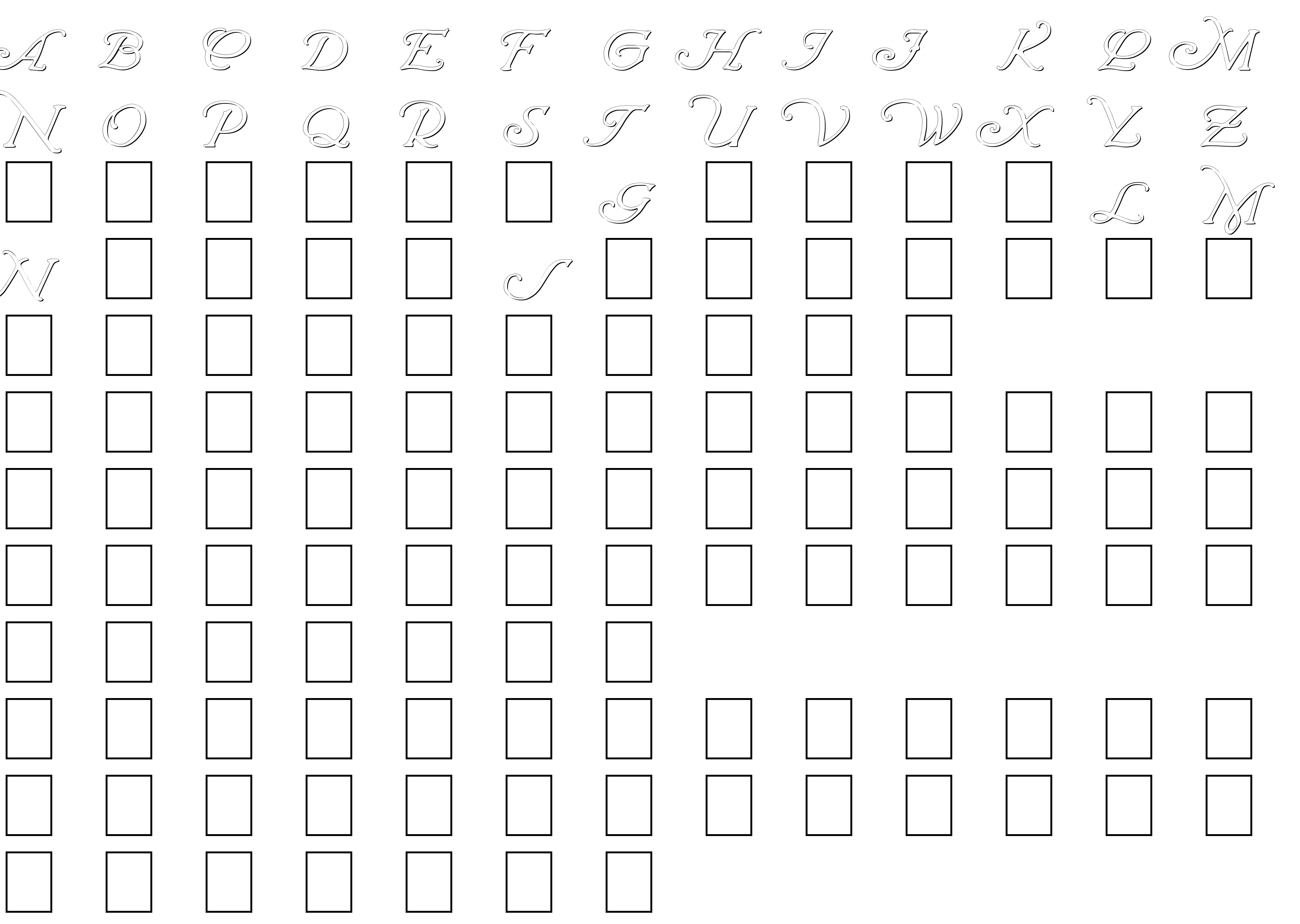 Шрифт Wrenn Initials Embossed