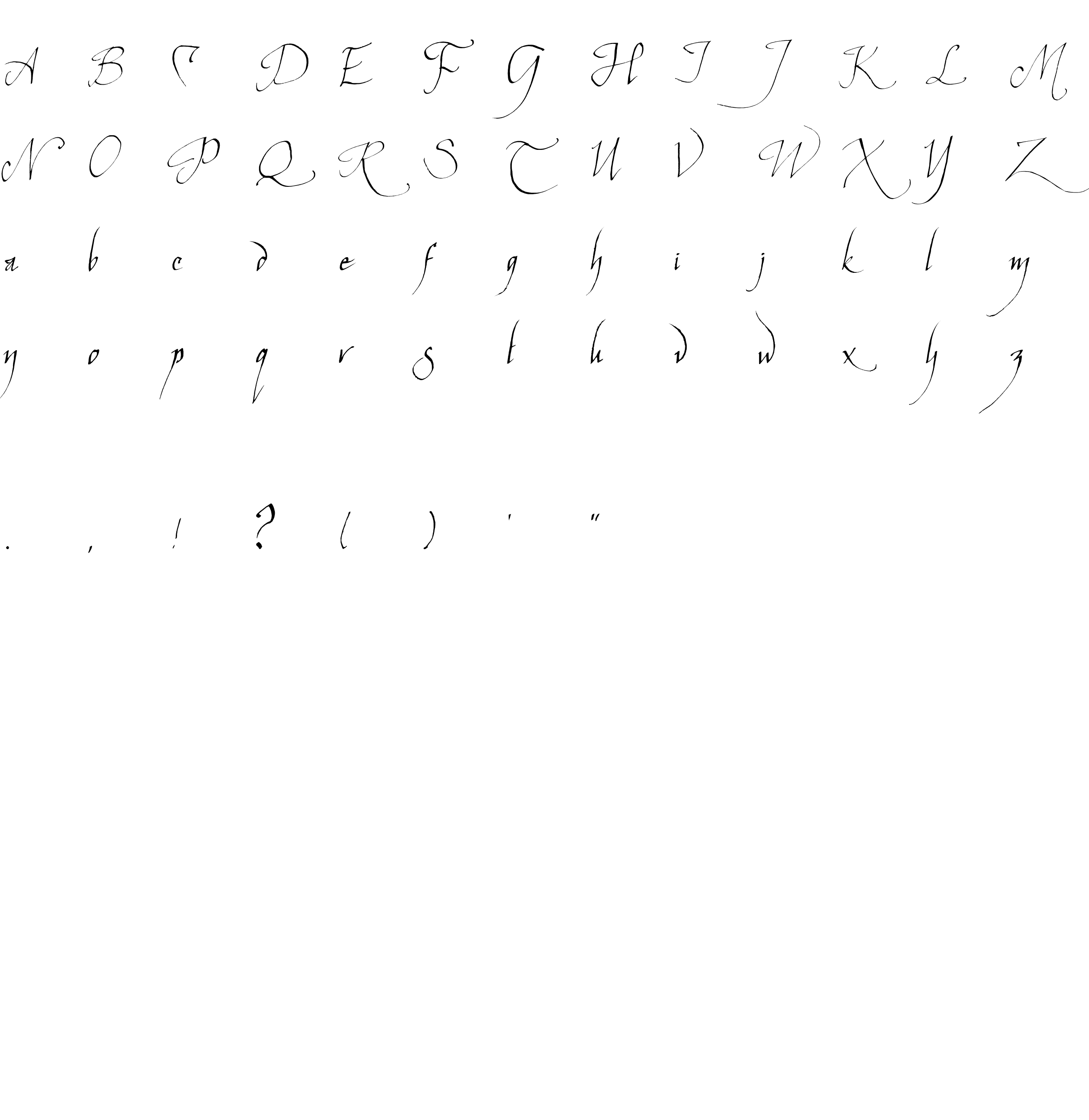 Шрифт ElvenCommonSpeak