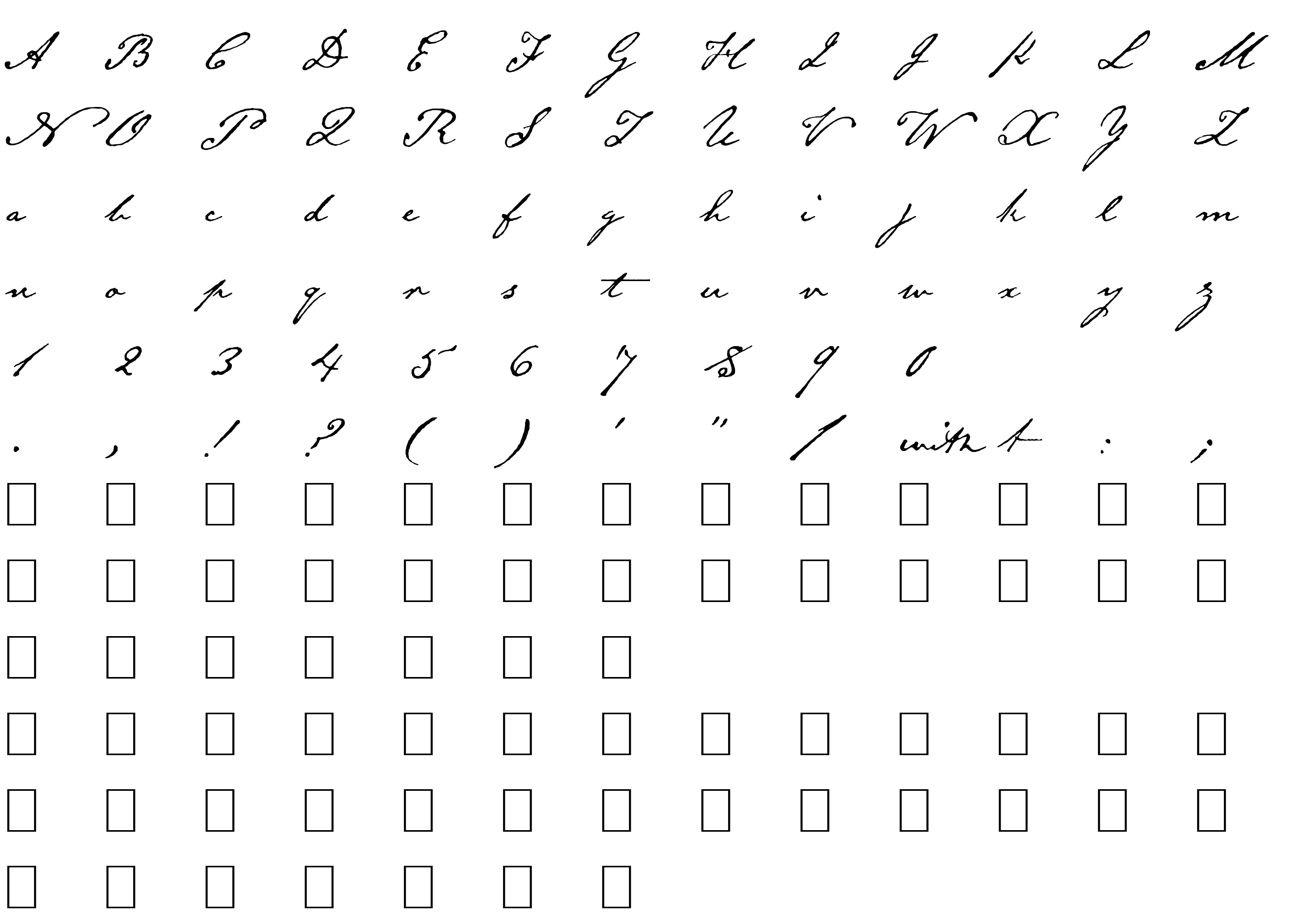 Шрифт EmilyAustin