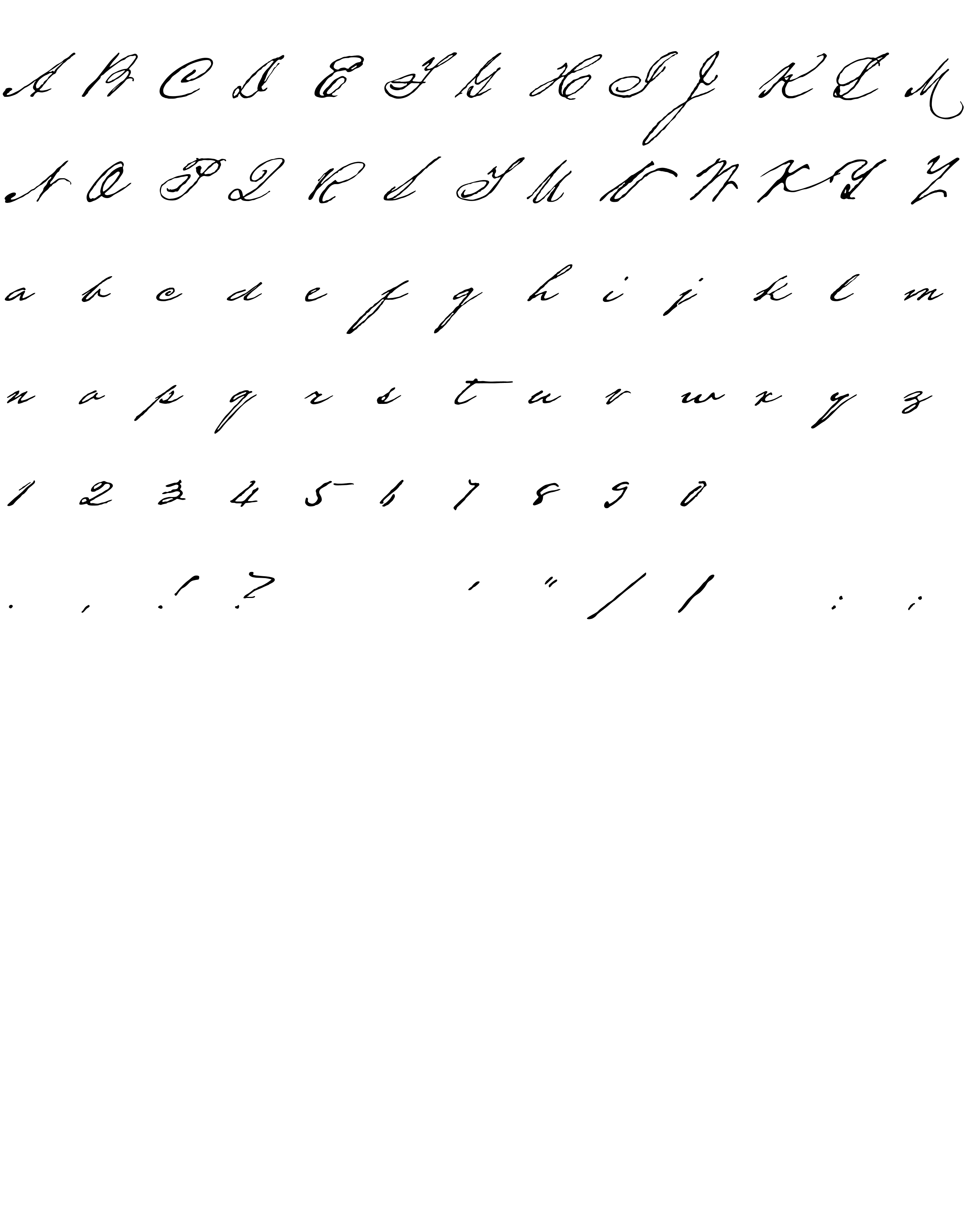 Шрифт HoustonPen