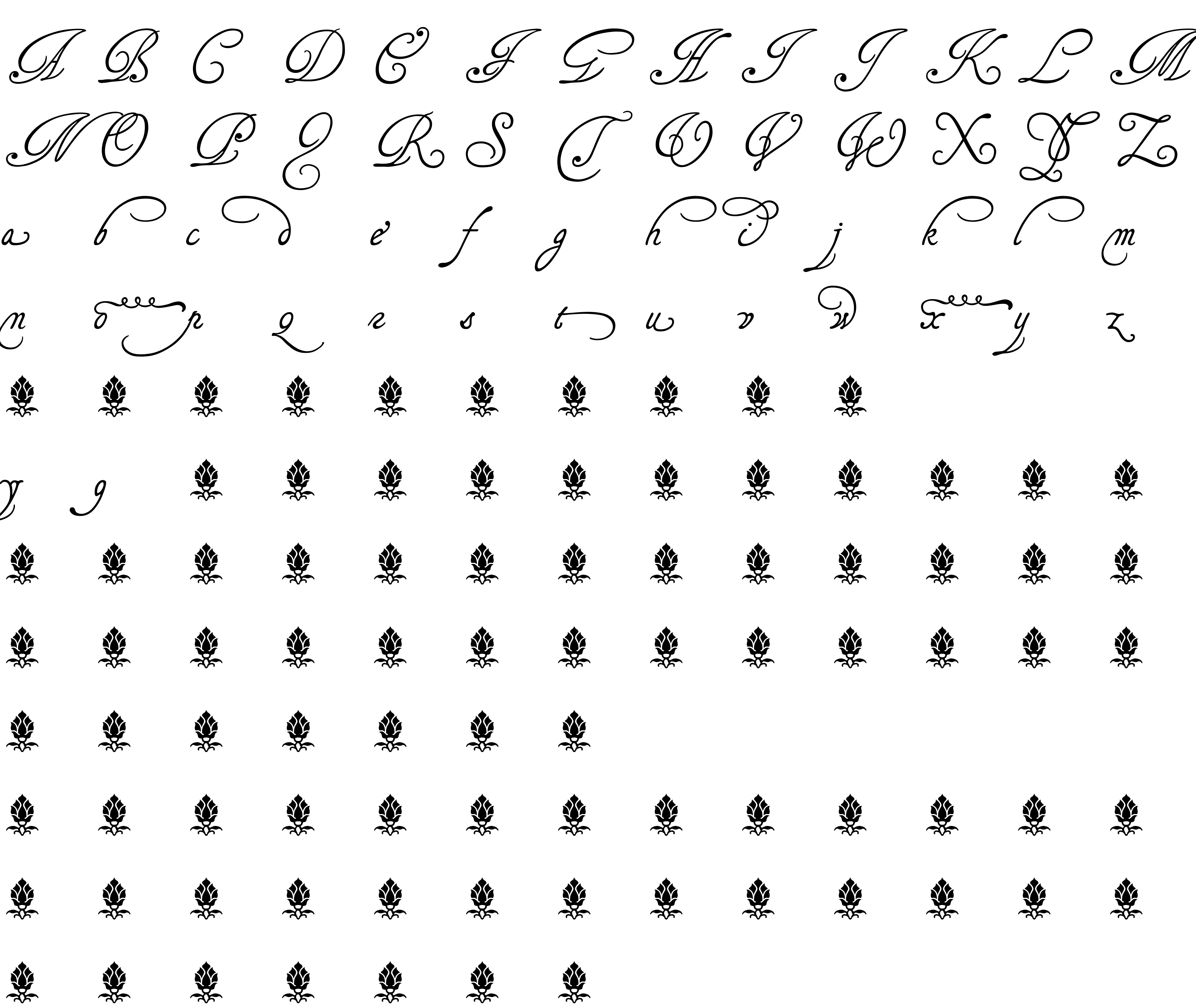 Шрифт TagettesPlus