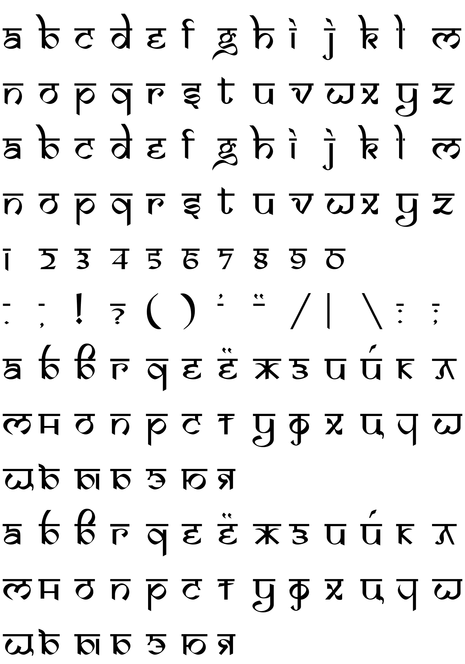 Шрифт DS Izmir Normal