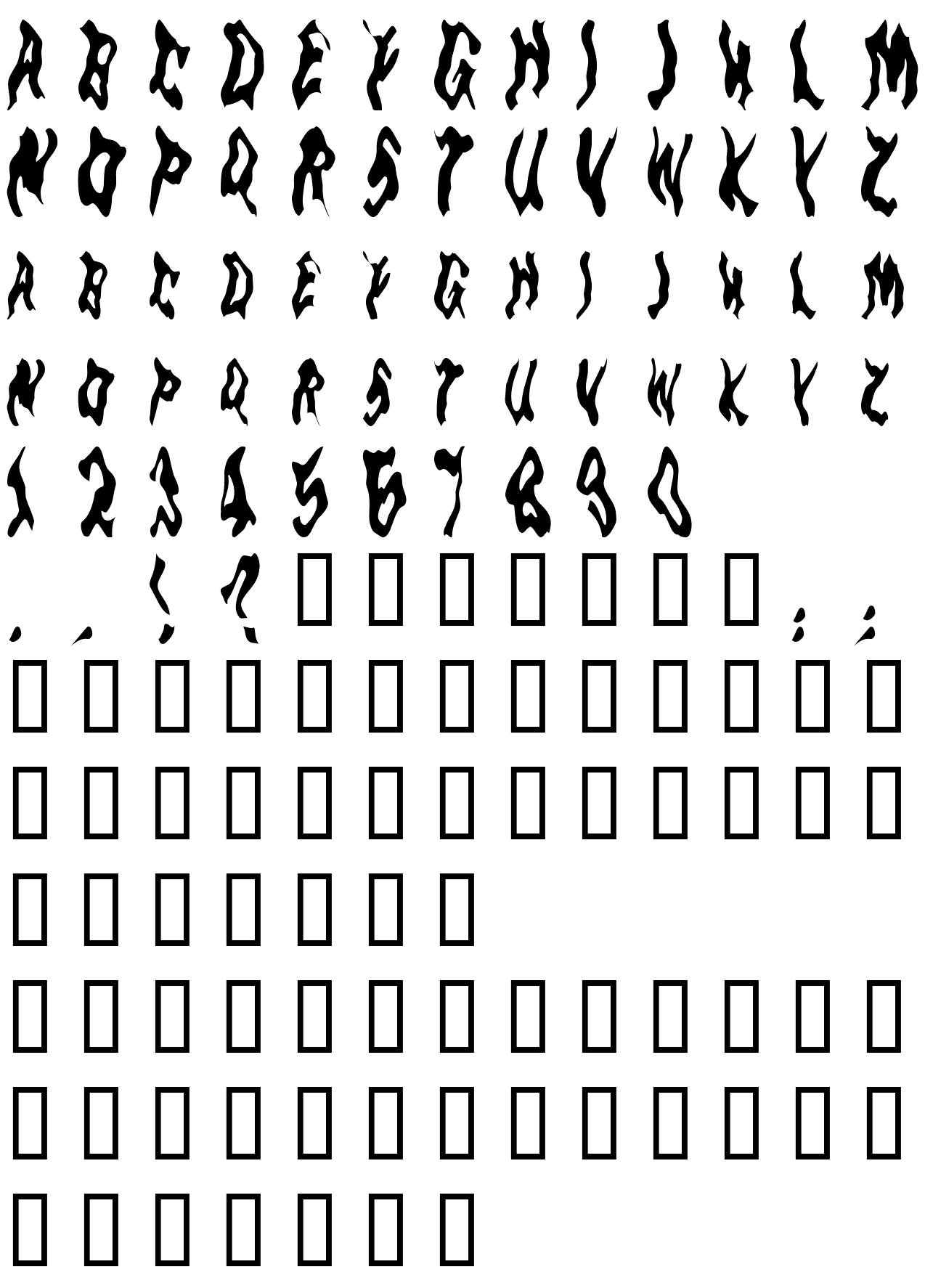 Шрифт GoblinMoon