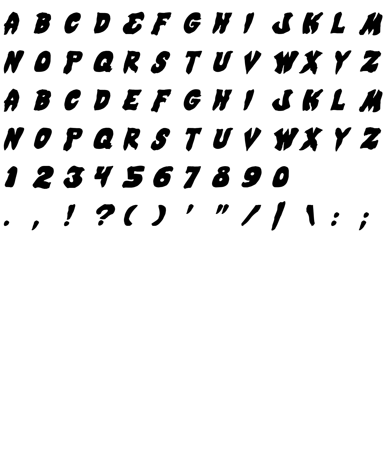 Шрифт Mystic Singler Italic