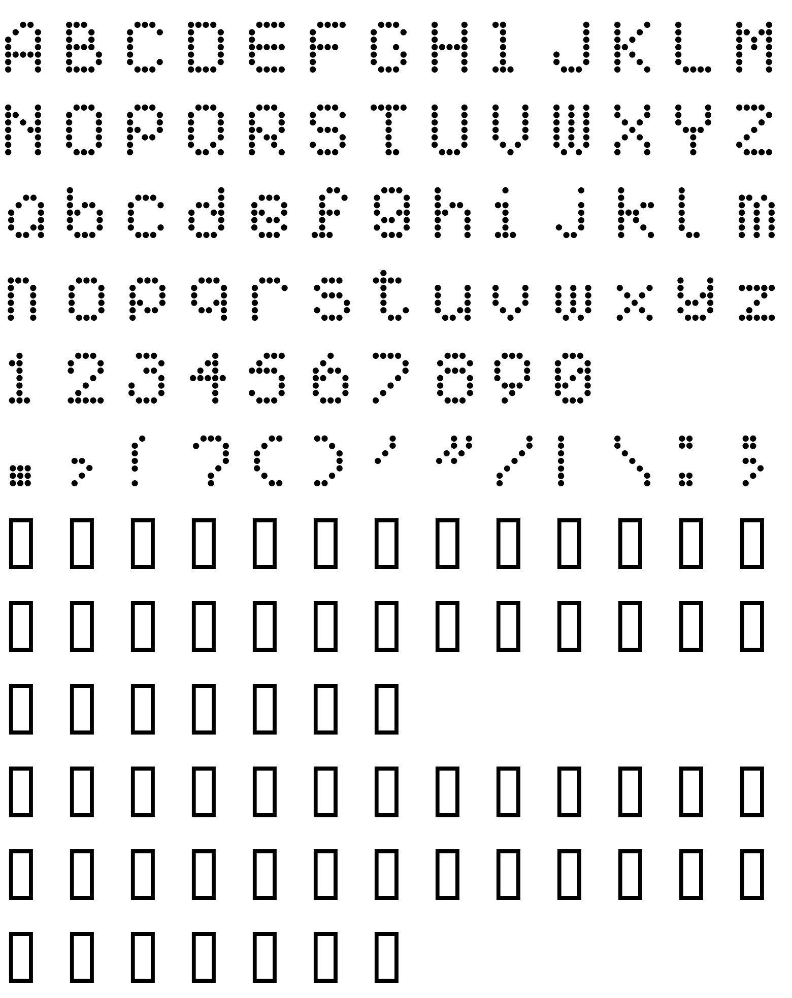 Шрифт AI pointe