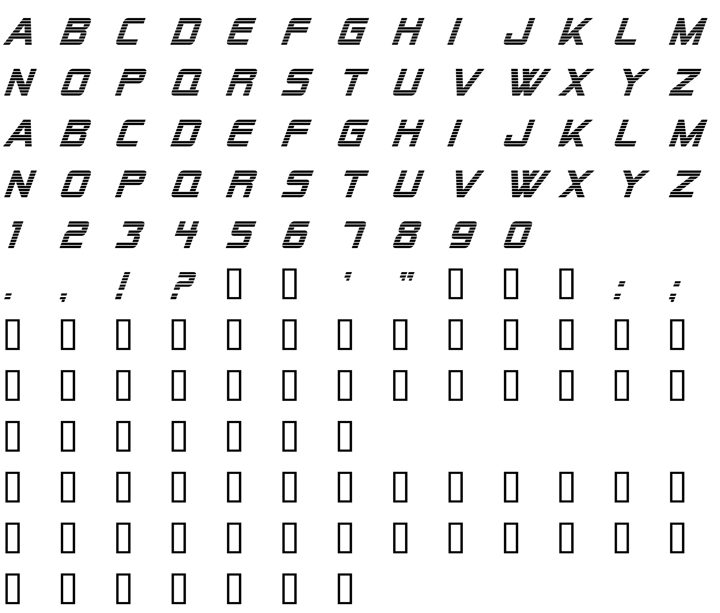 Шрифт Alien Encounters Italic