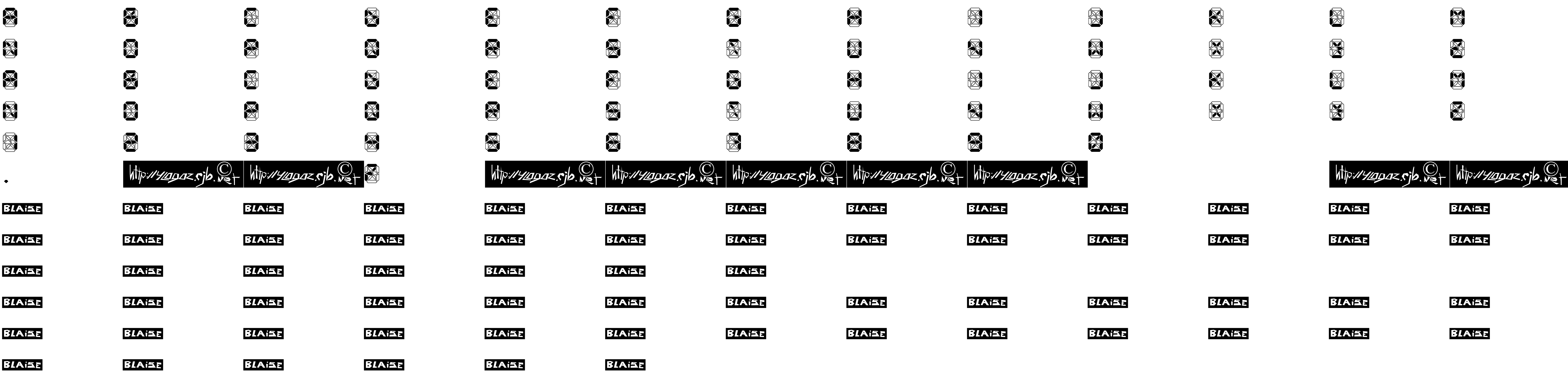 Шрифт Crashed Scoreboard