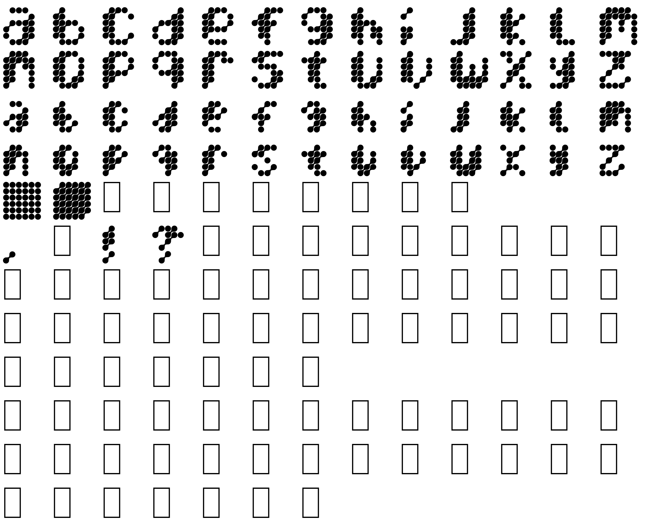 Шрифт Mercury Blob