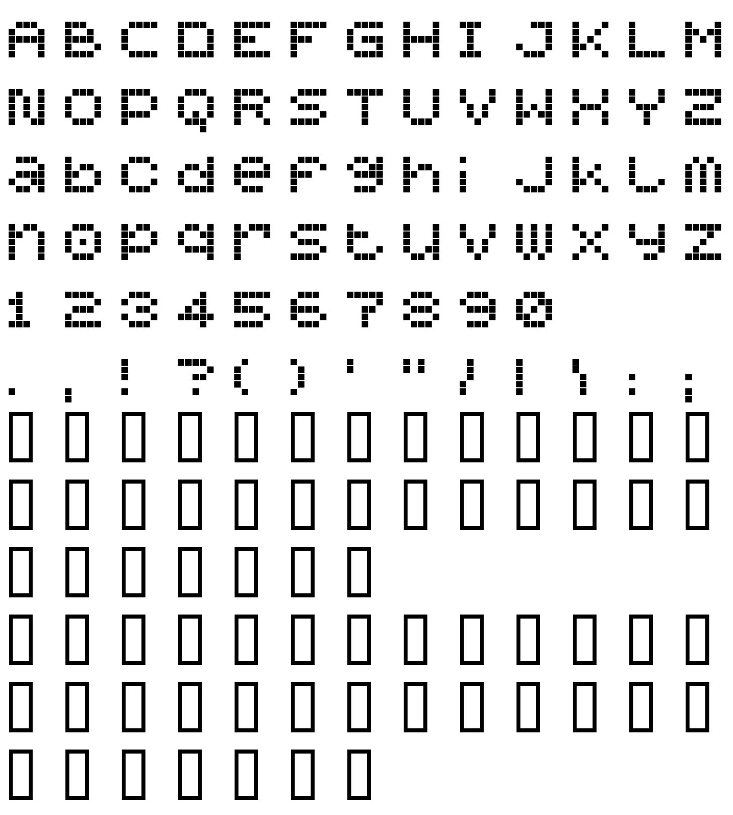 Шрифт Mobile Man