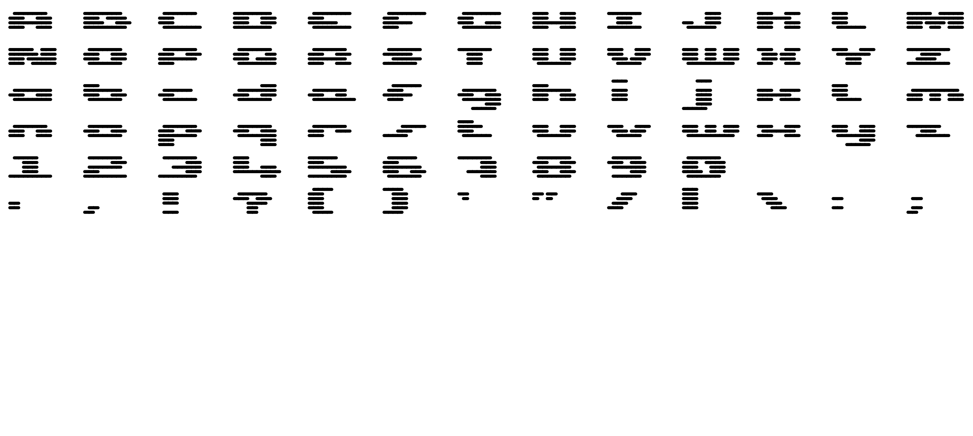 Шрифт UP Tiny lcd four 8 decoH