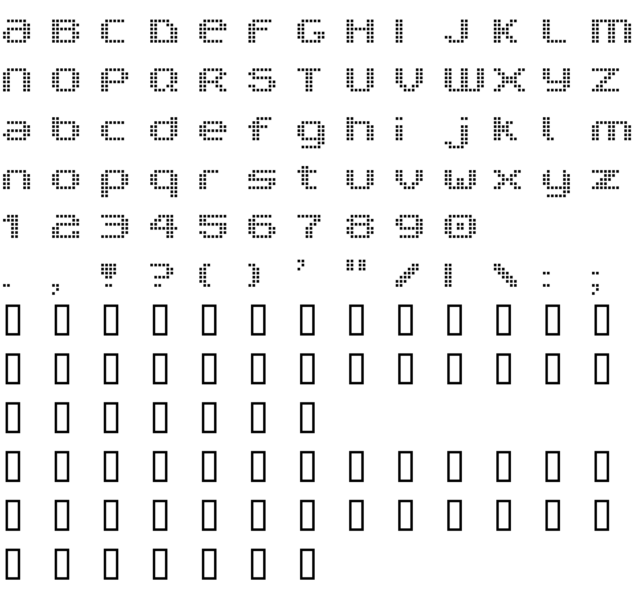 Шрифт V5 Prophit Cell