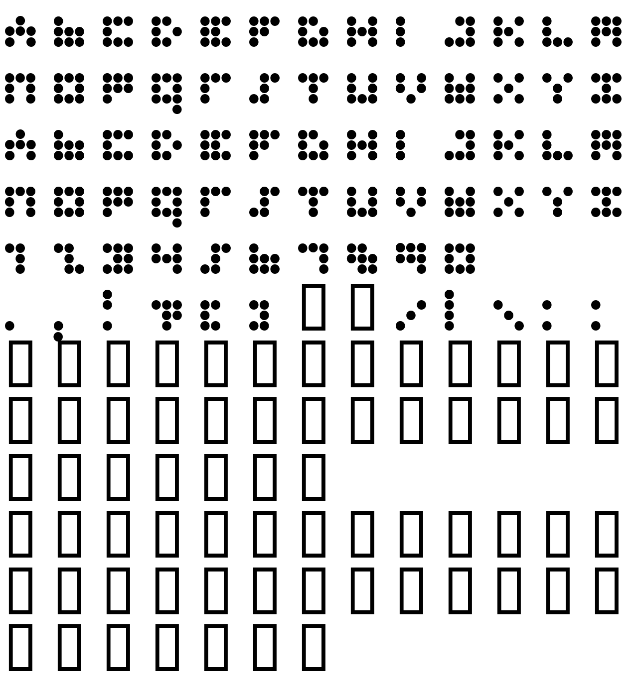 Шрифт imajix 9dot  Normal