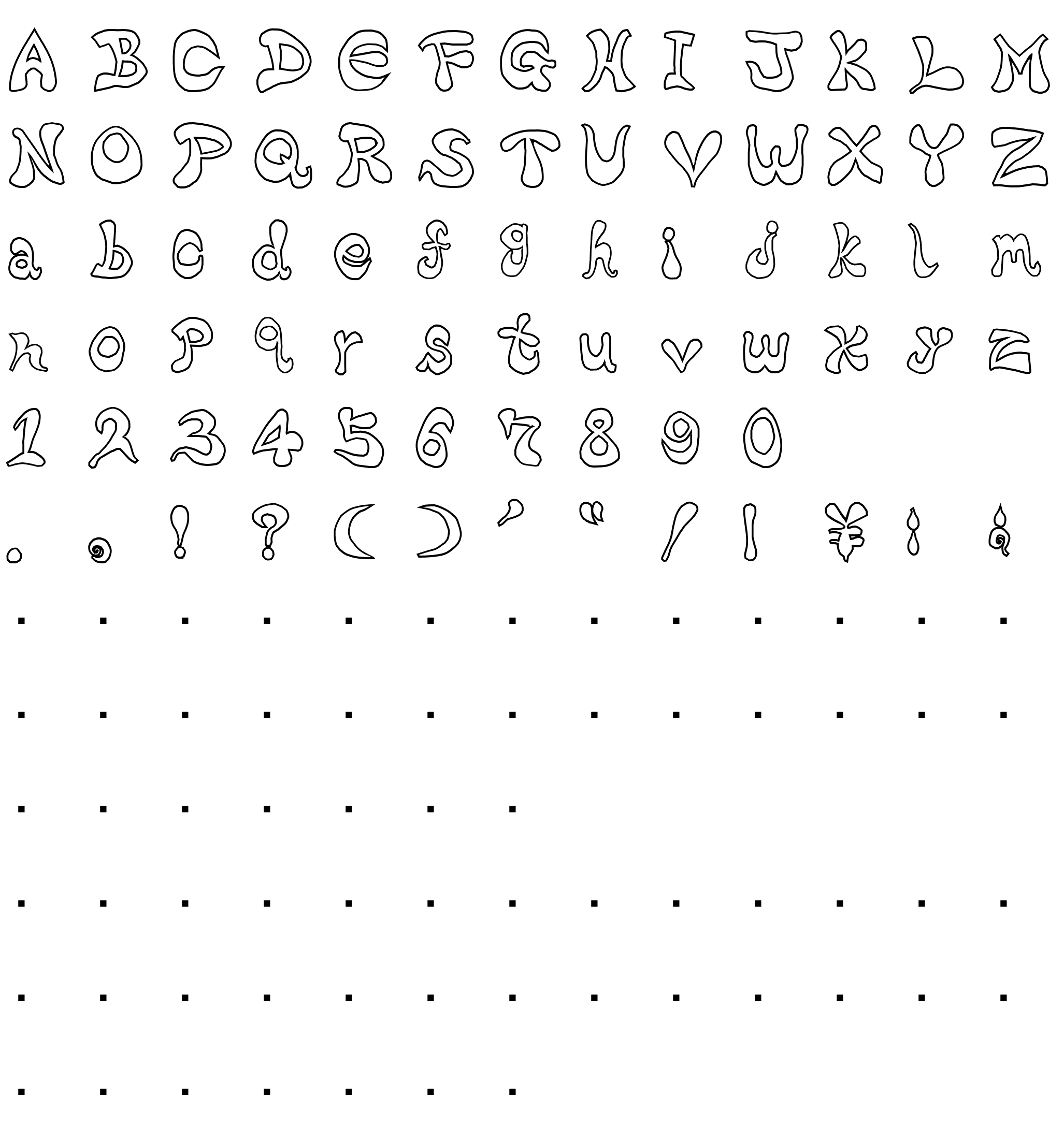 Шрифт Bharatic-Font(W)