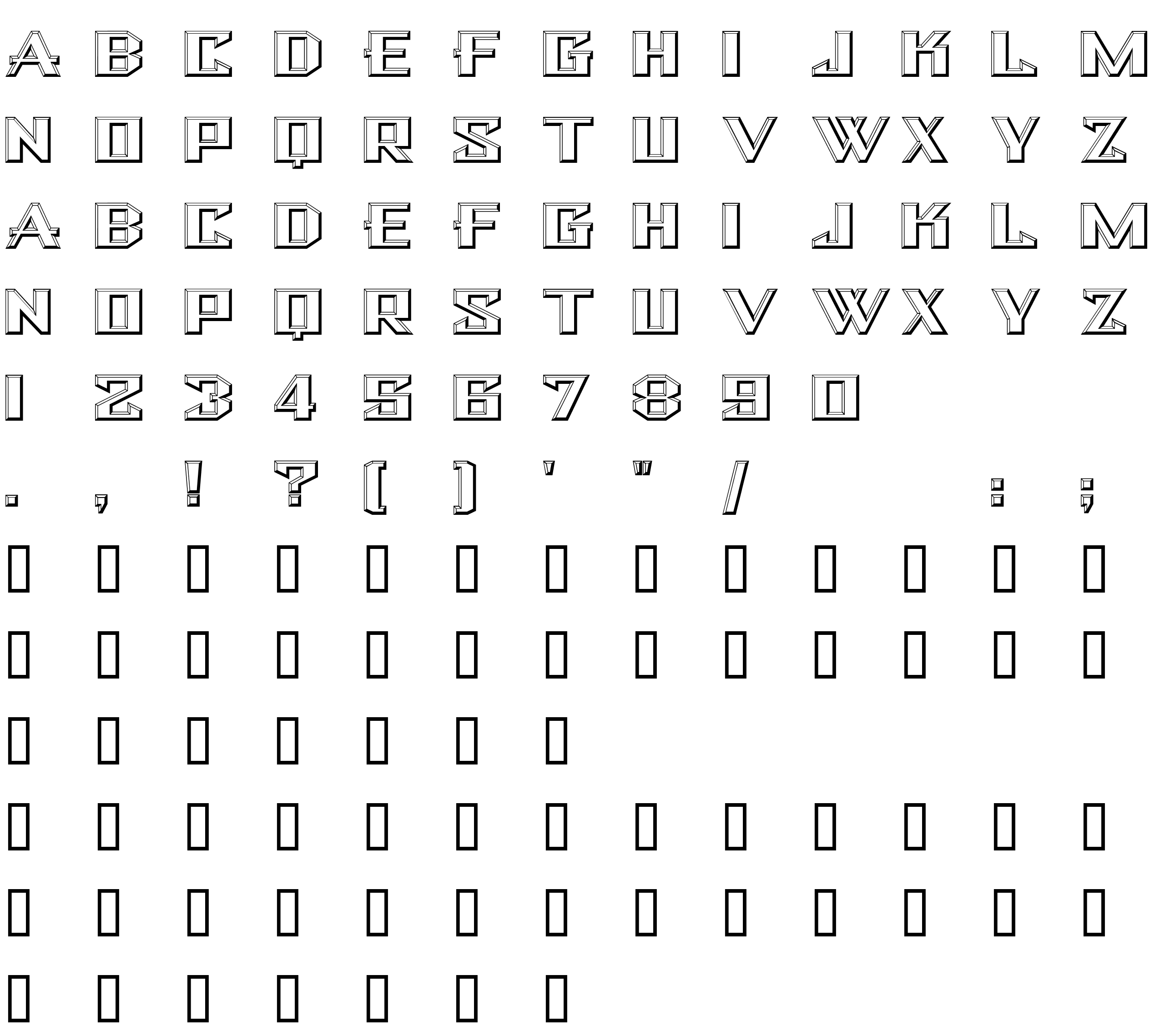 Шрифт BulwarkNF