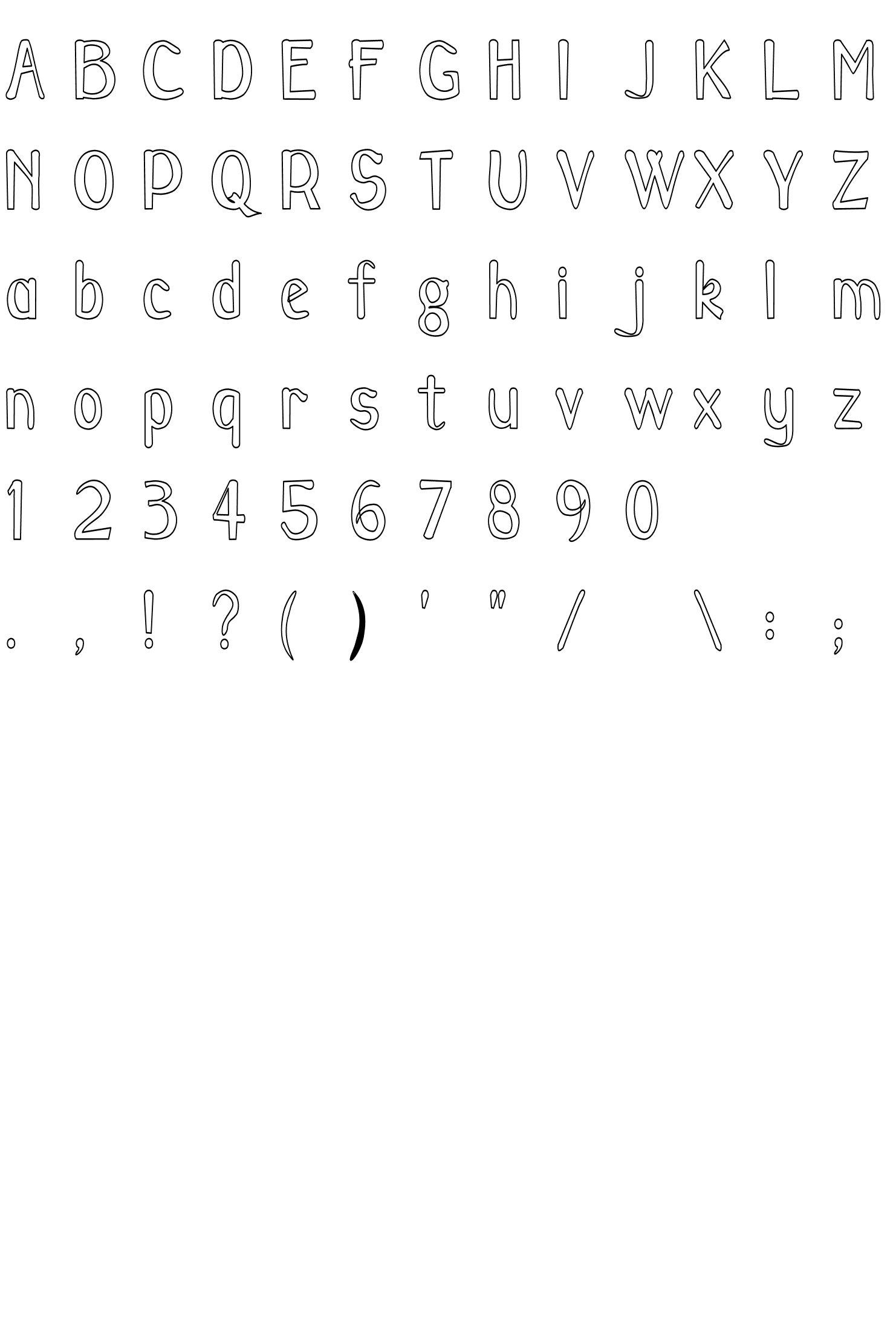 Шрифт CarawayHC