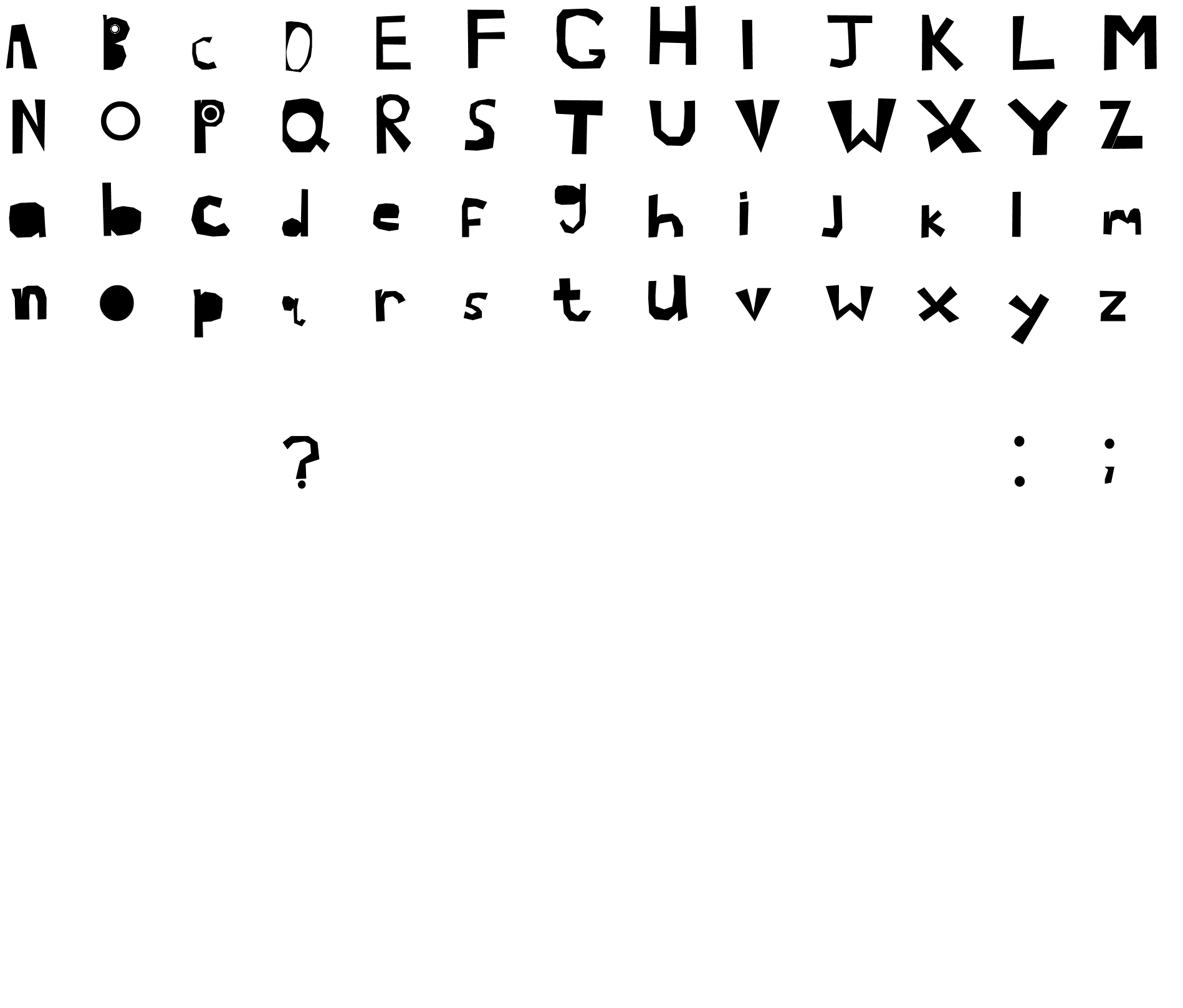 Шрифт NewWGL4Font