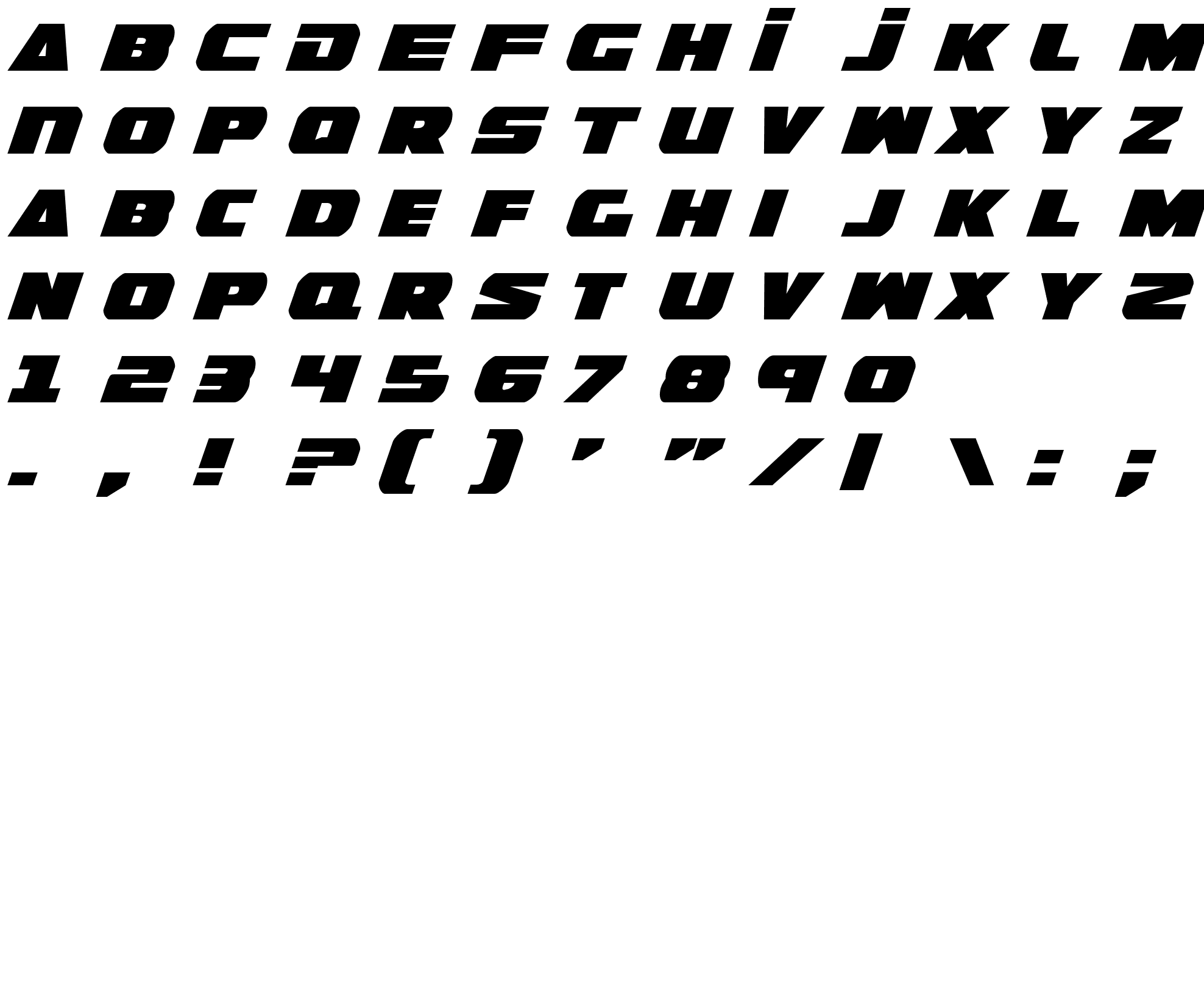 Шрифт Guardian Italic