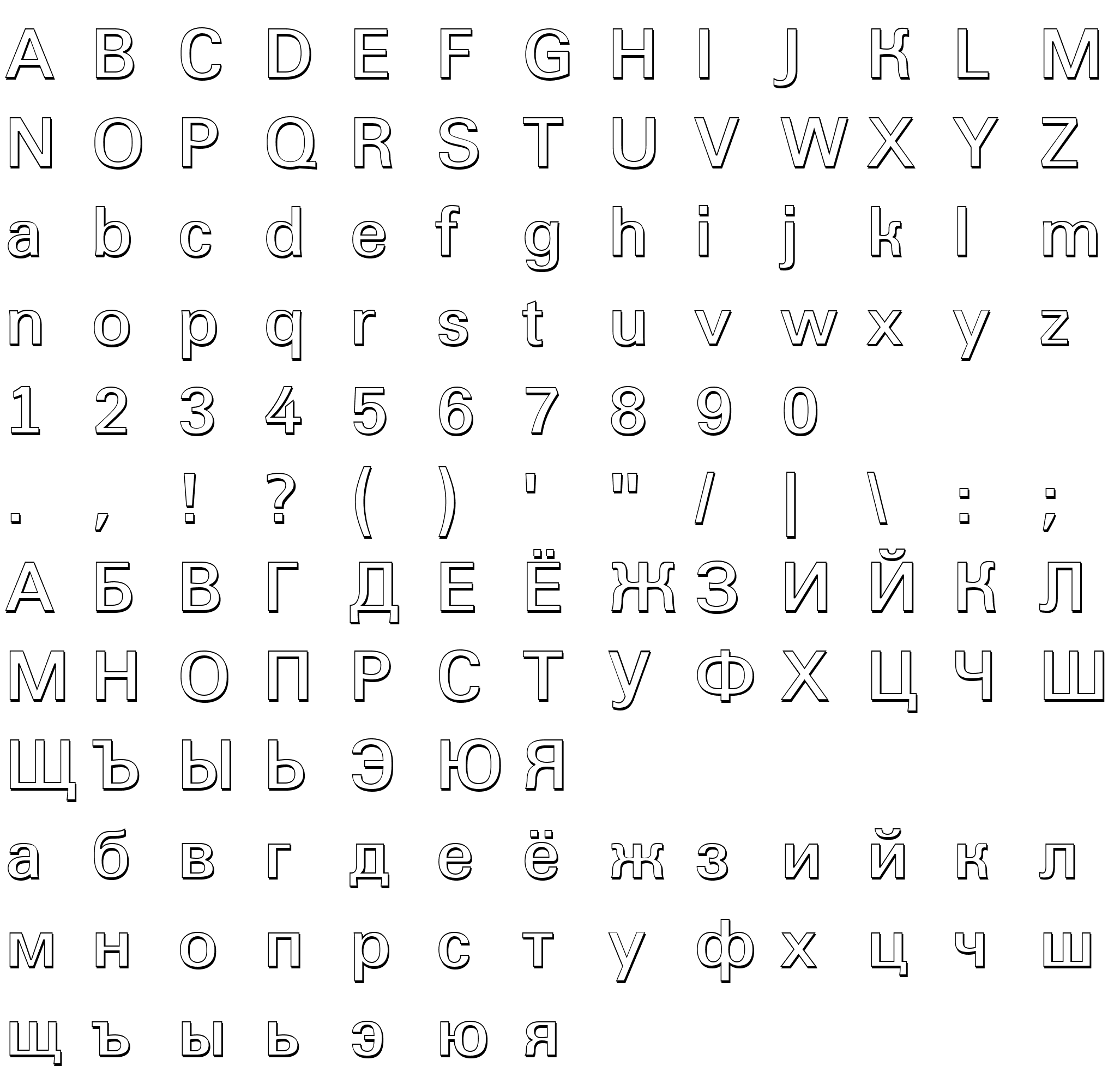 Шрифт a_GroticSh Bold