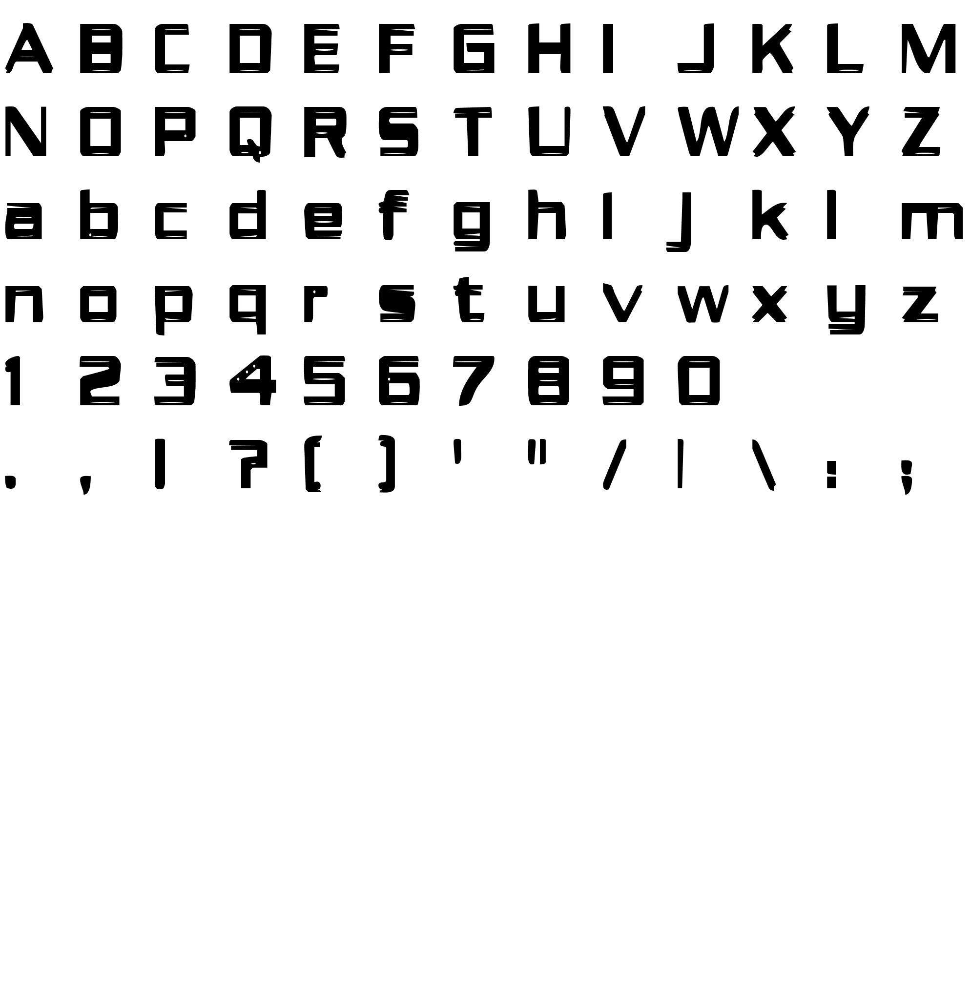 Шрифт It's About Time