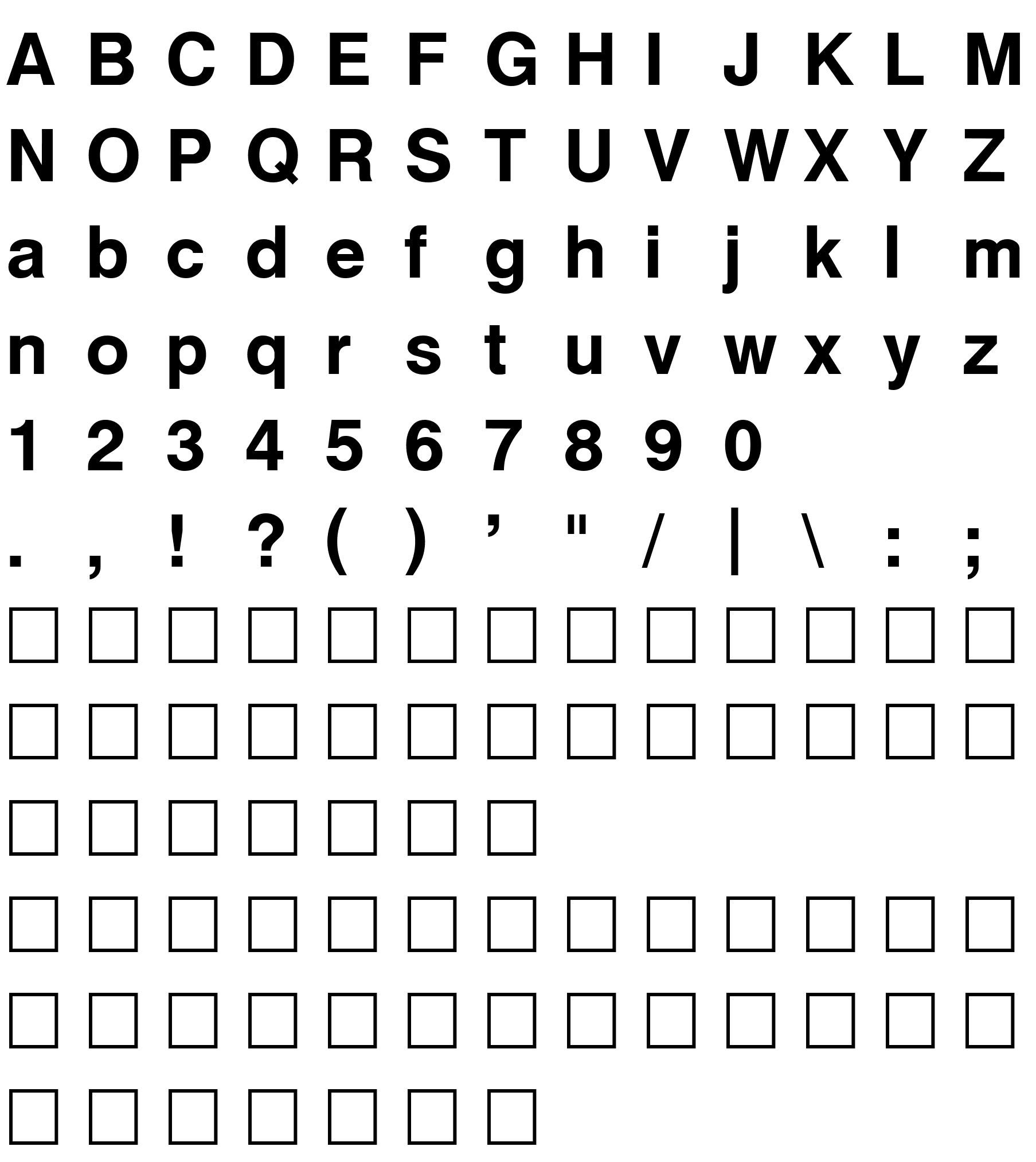 Шрифт Cyrvetica Bold