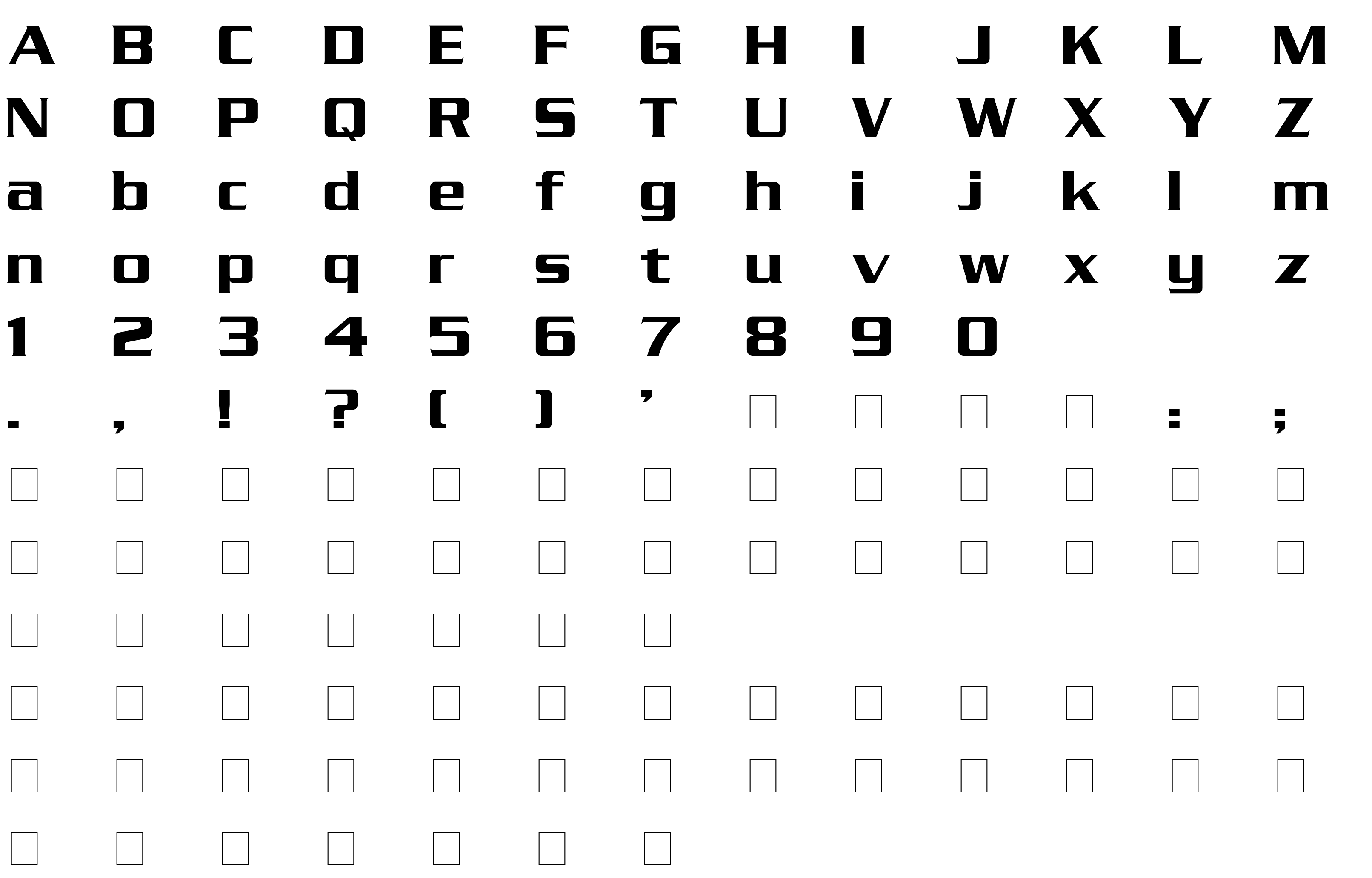 Шрифт Serpentin Medium