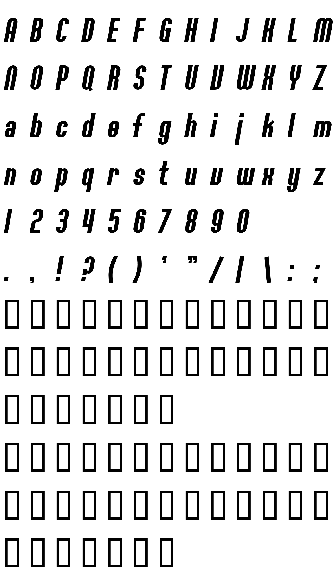 Шрифт SF Willamette Bold Italic