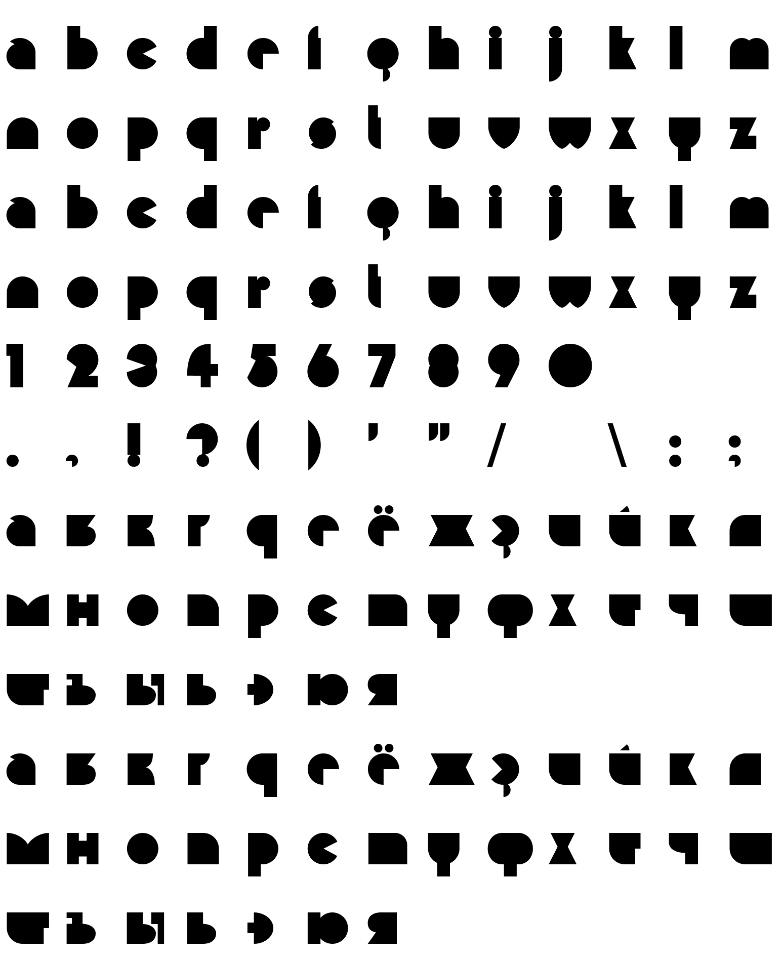 Шрифт Misirlou Cyr