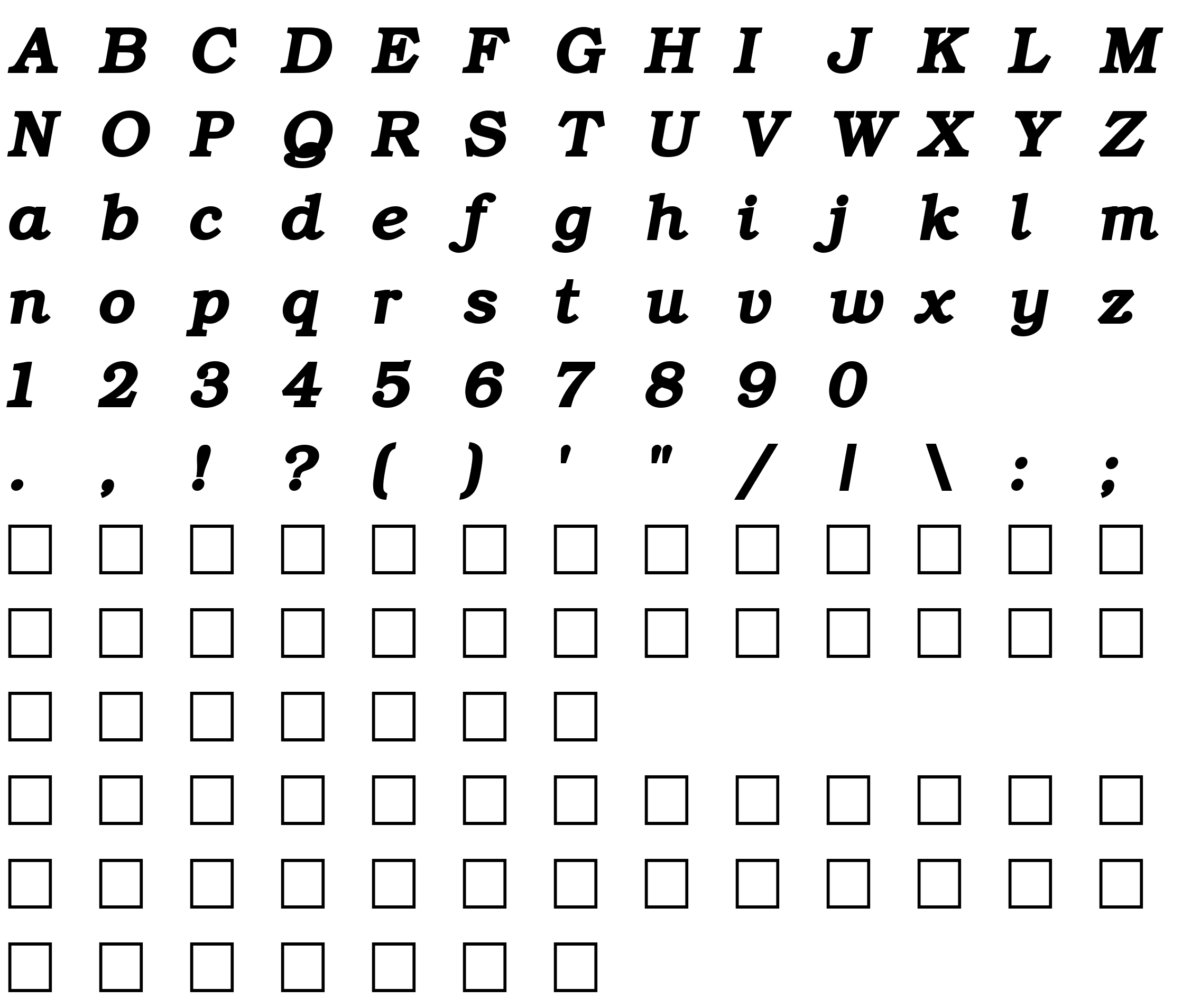 Шрифт ER Bukinist Mac Bold Italic