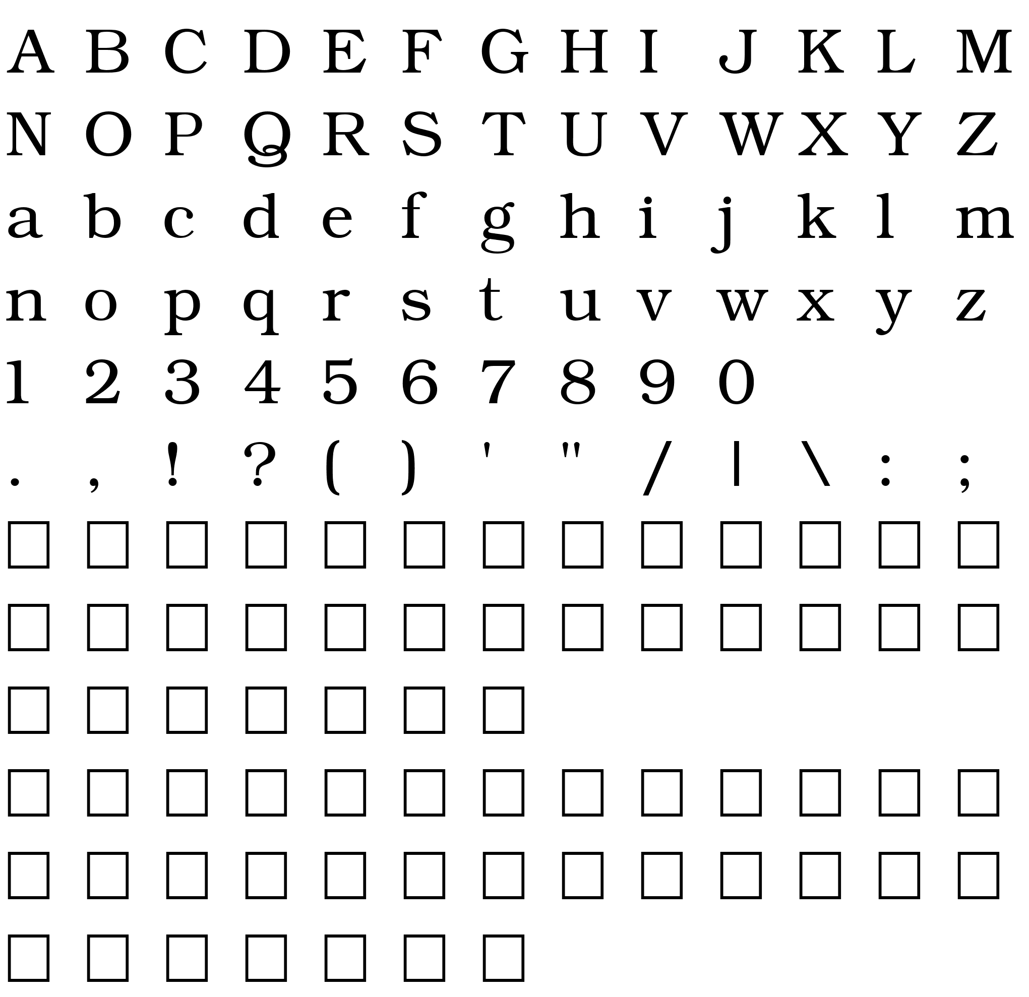 Шрифт ER Bukinist Mac