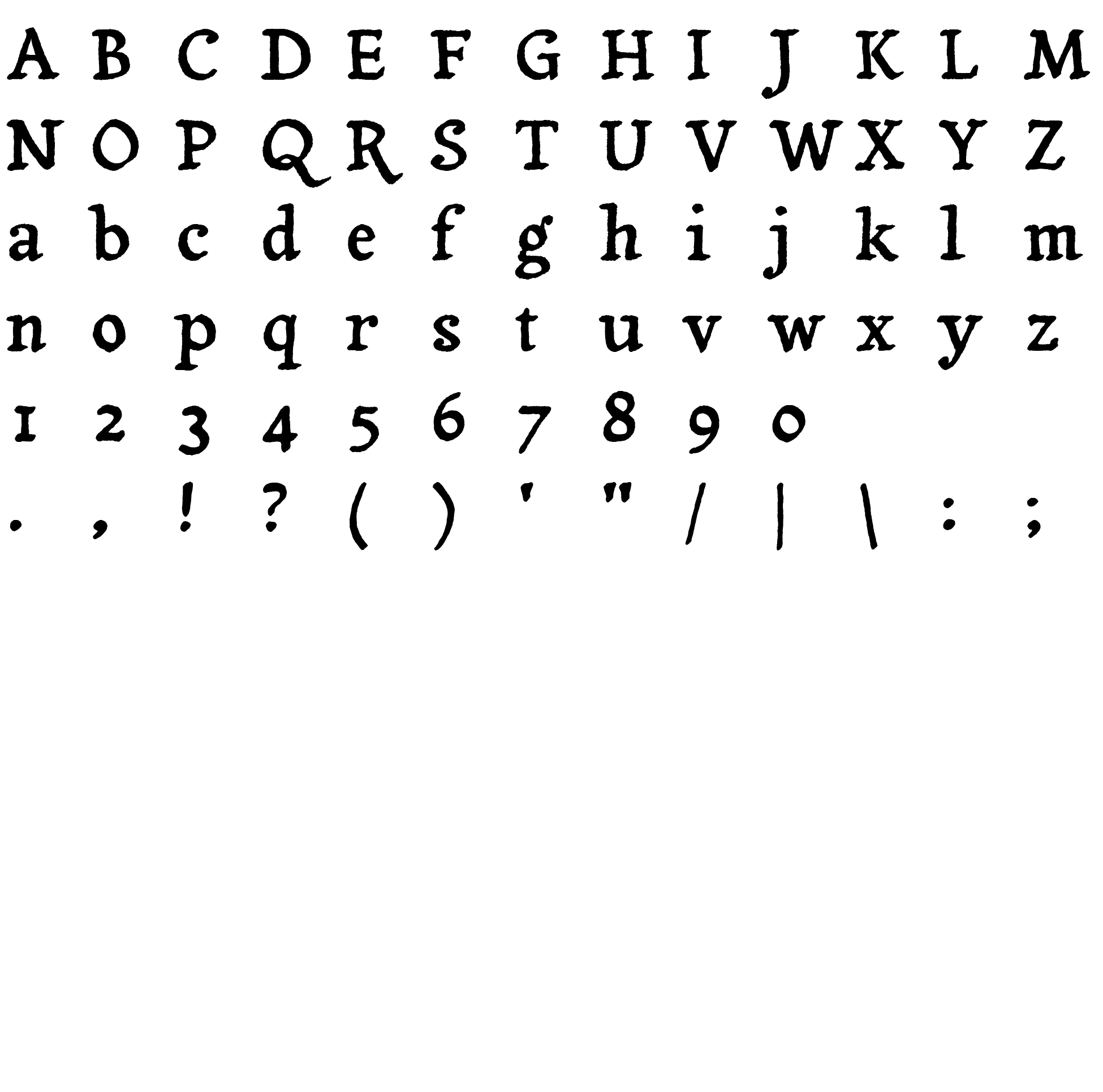 Шрифт Yanone Tagesschrift