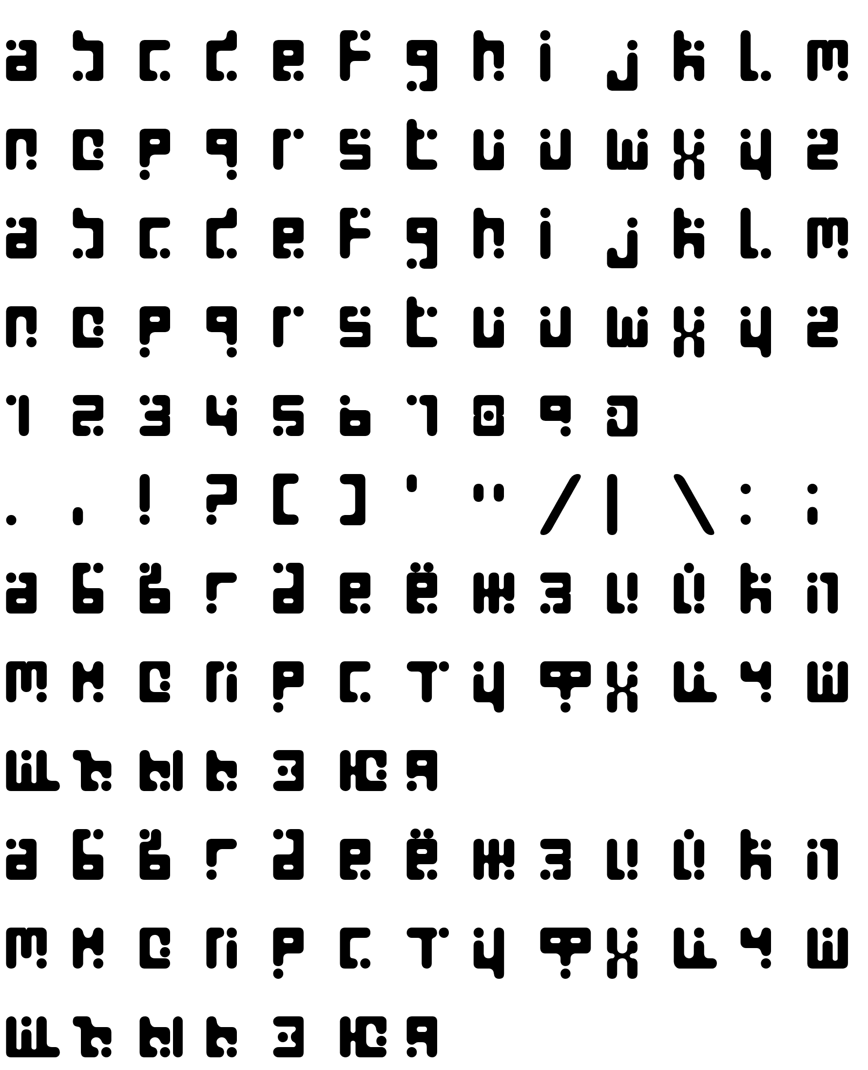 Шрифт Seeds Cyr Medium