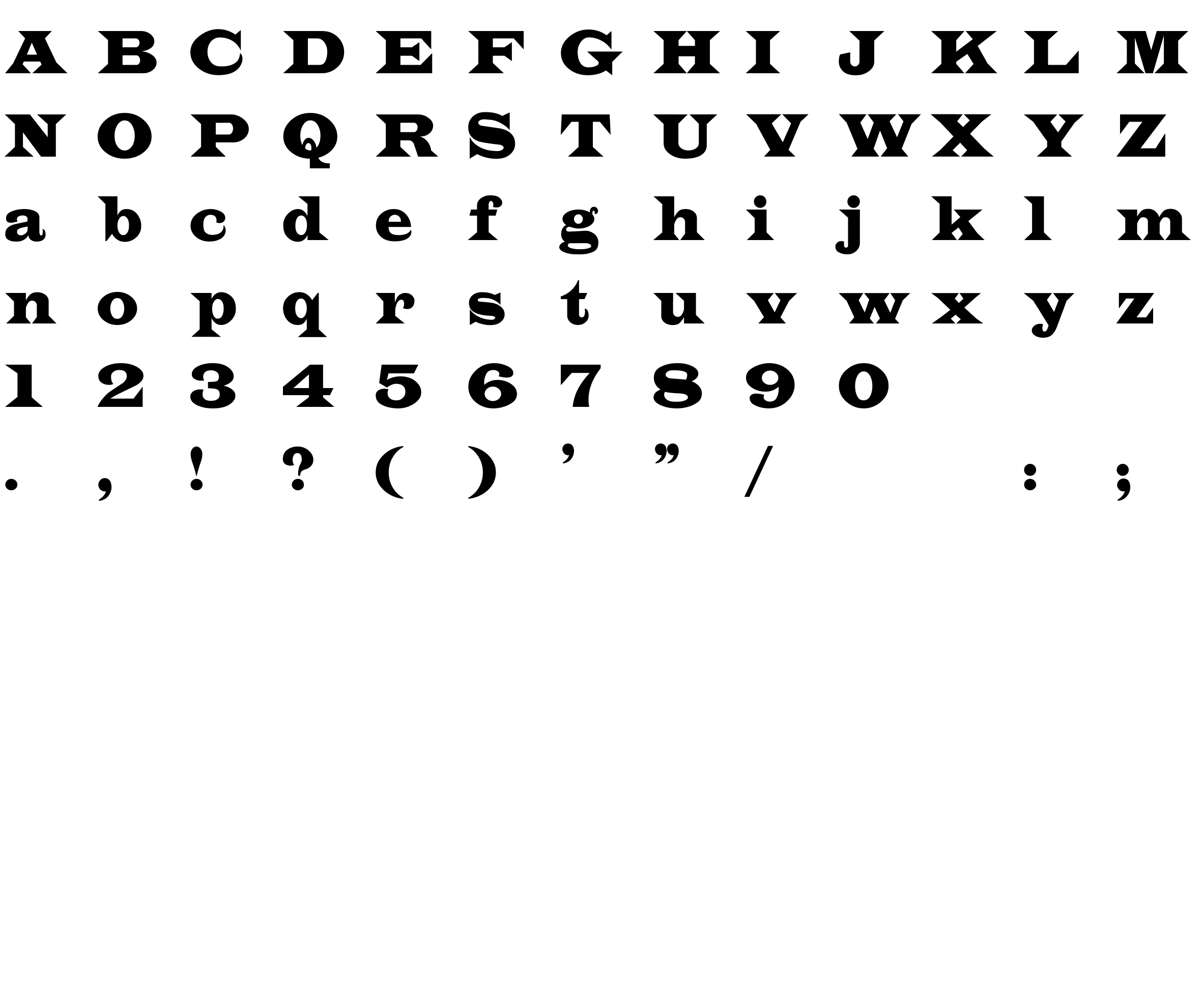 Шрифт Indubitably