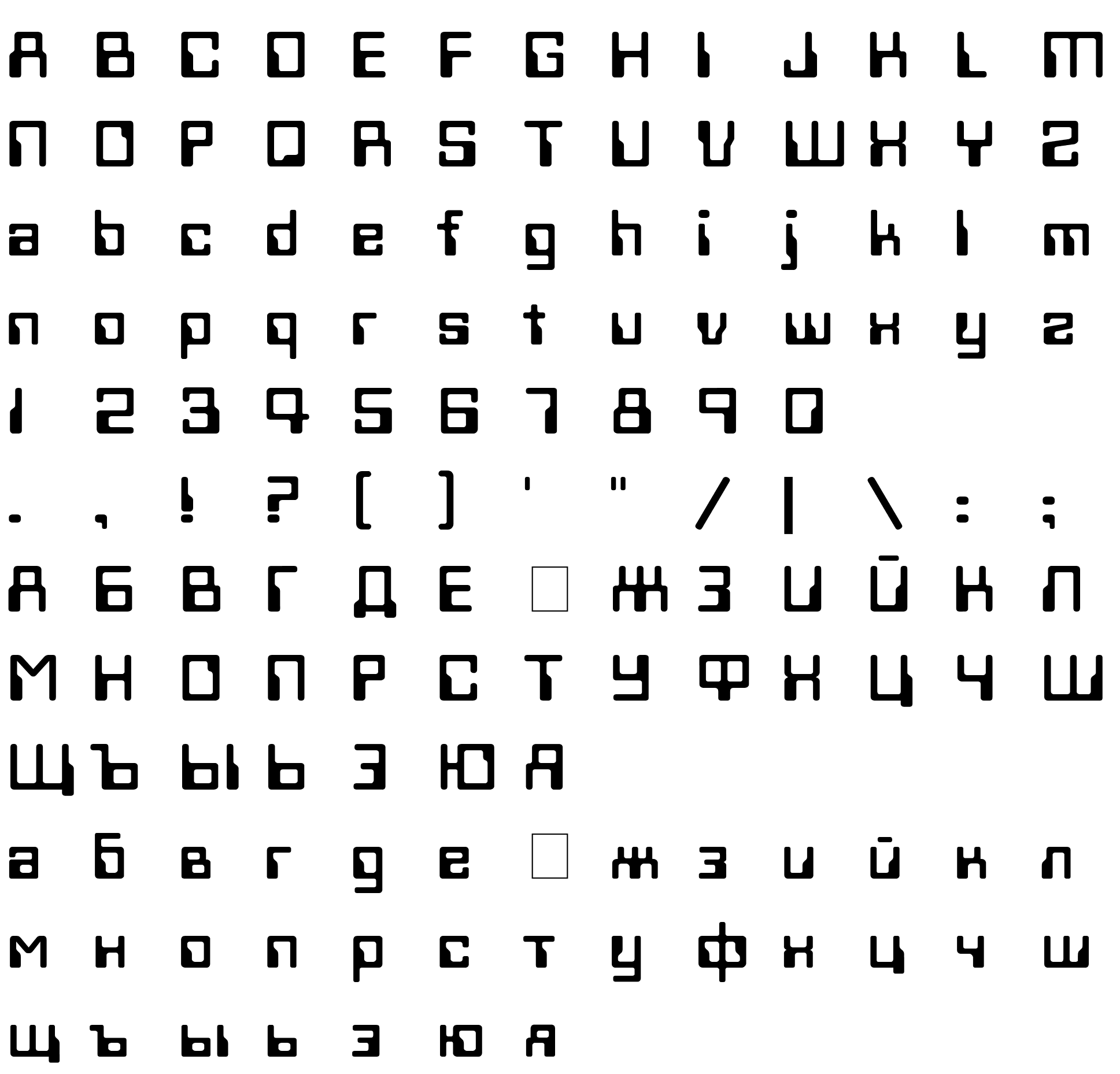 Шрифт Techno28 Normal