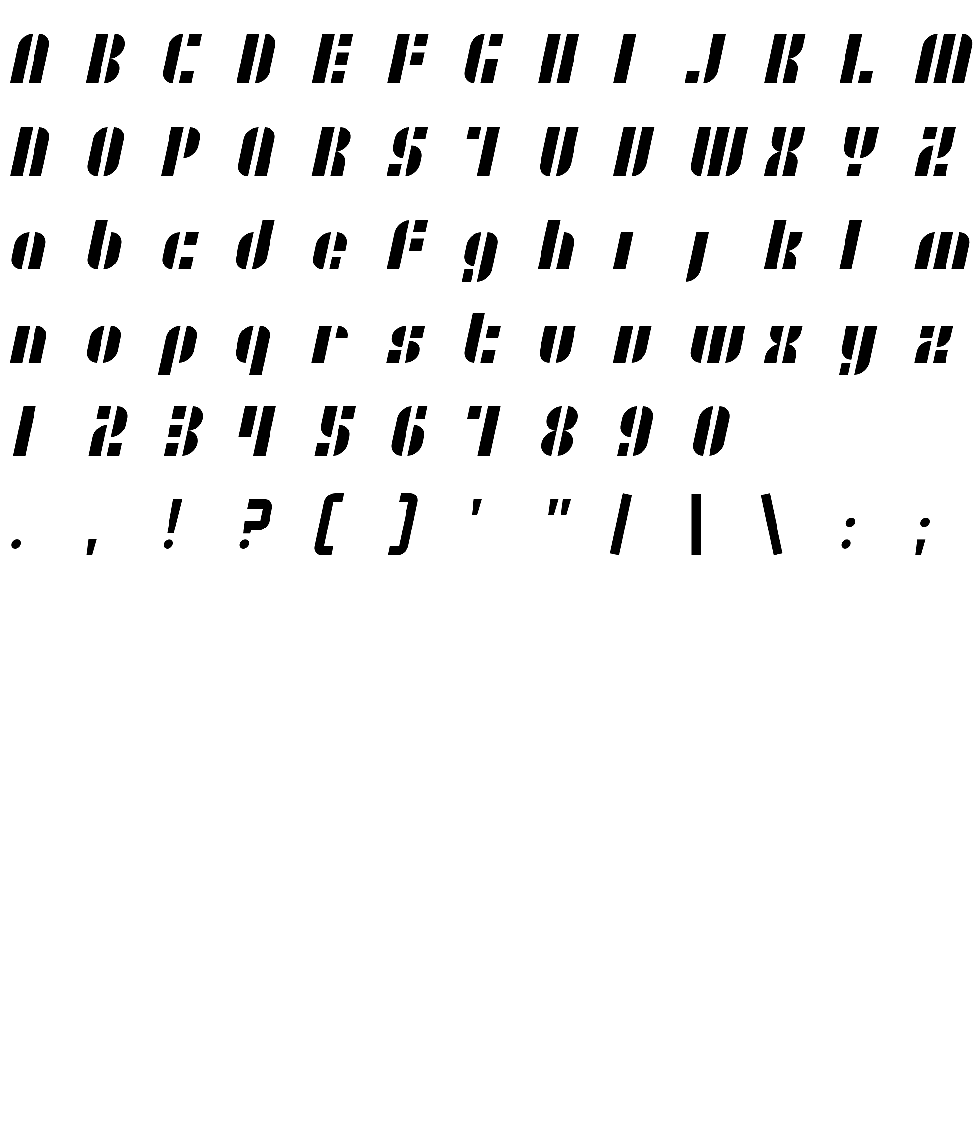 Шрифт SF RetroSplice