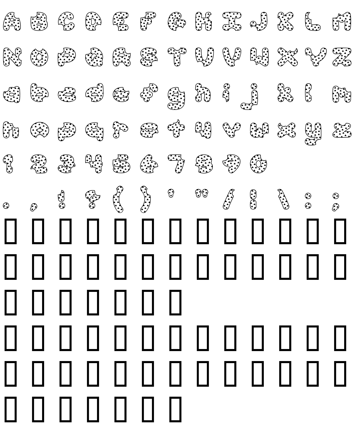 Шрифт Accent Cookie Dough