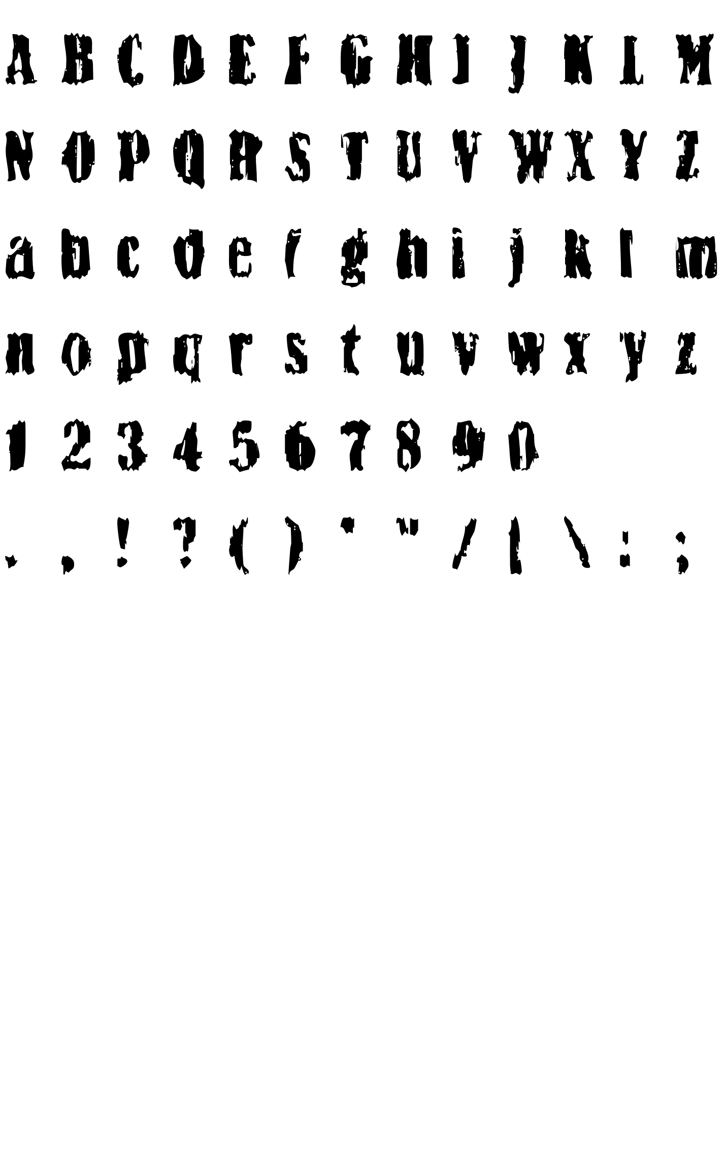 Шрифт BN-Yiftach