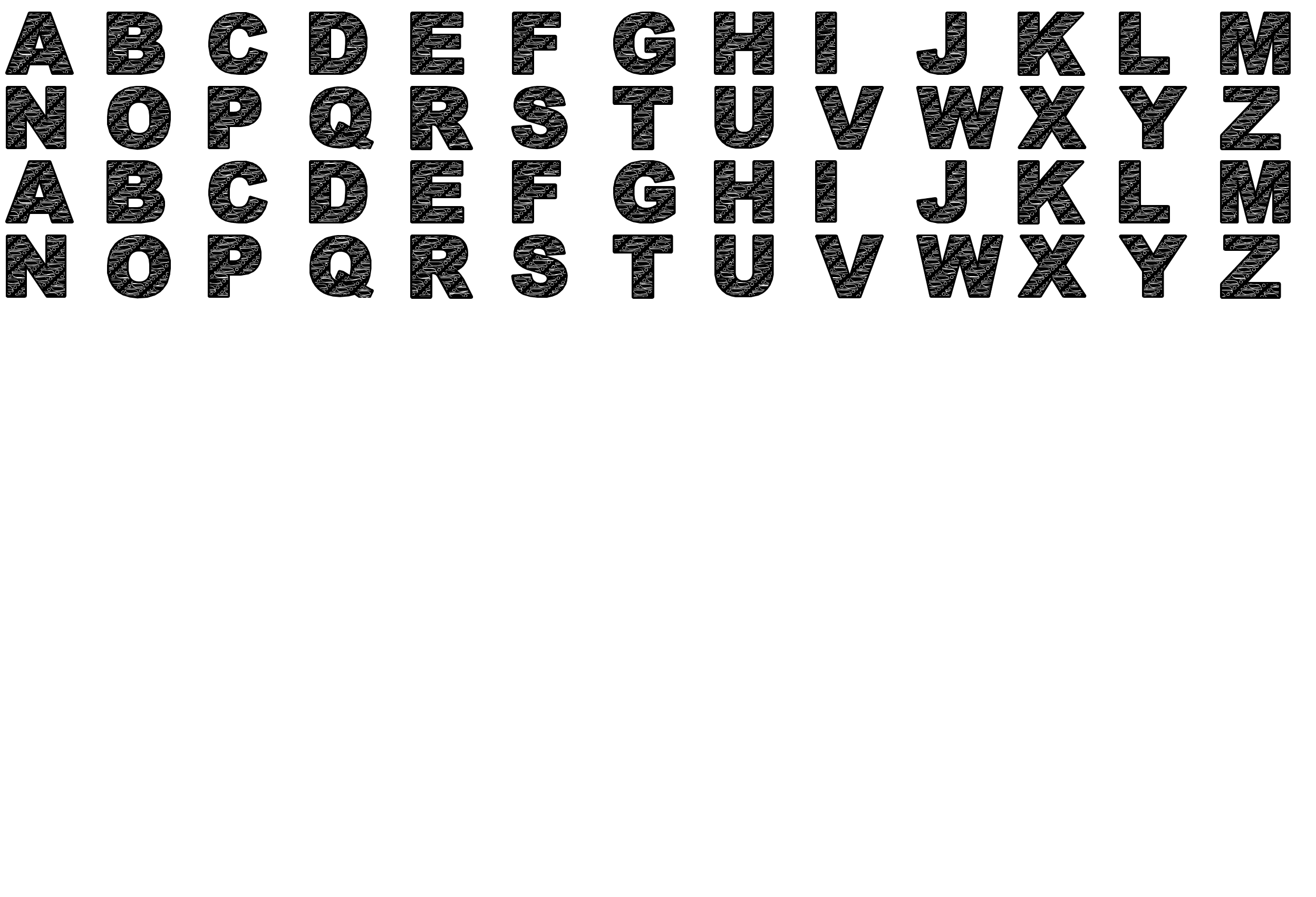 Шрифт BatikFont1