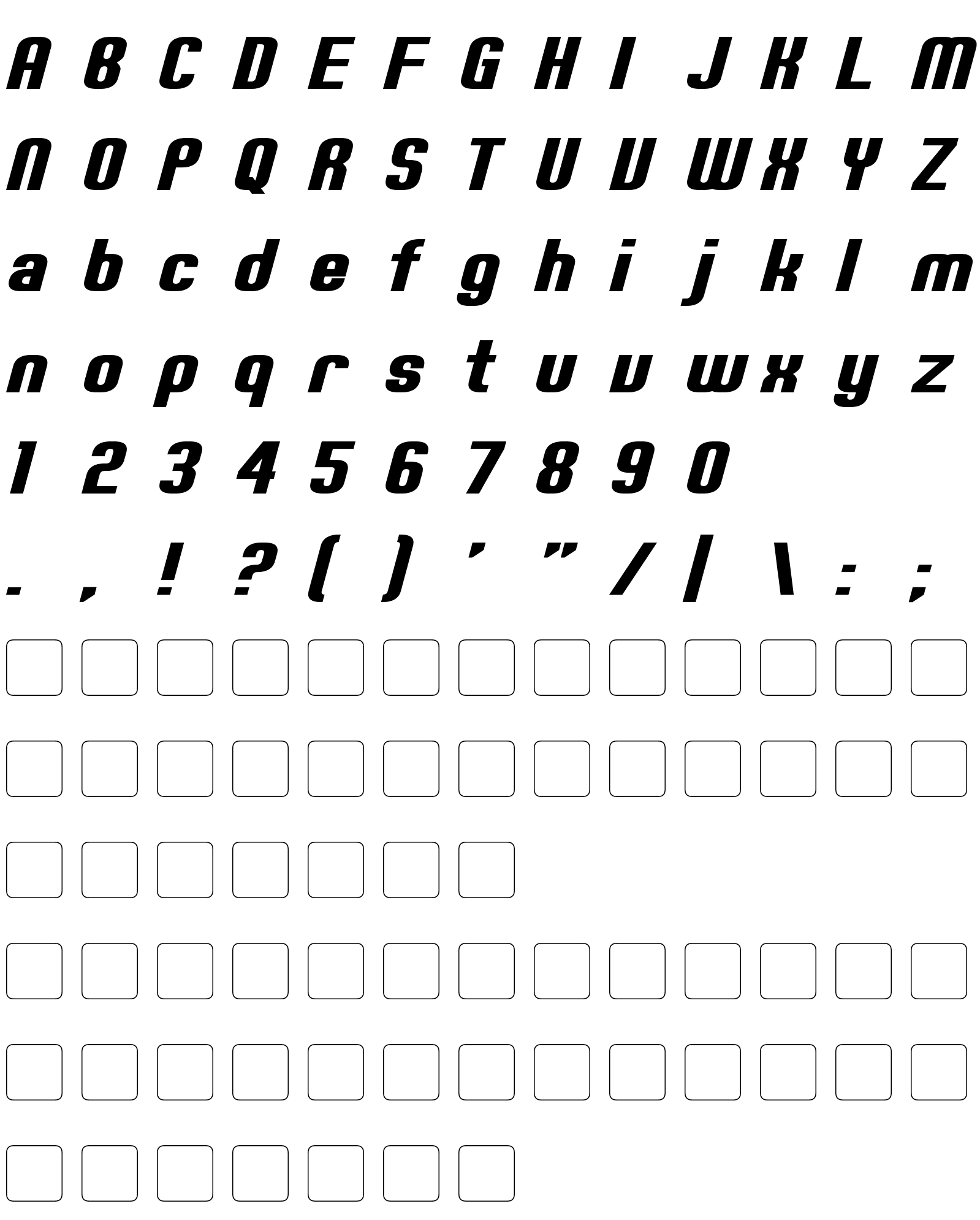 Шрифт Erte Italic