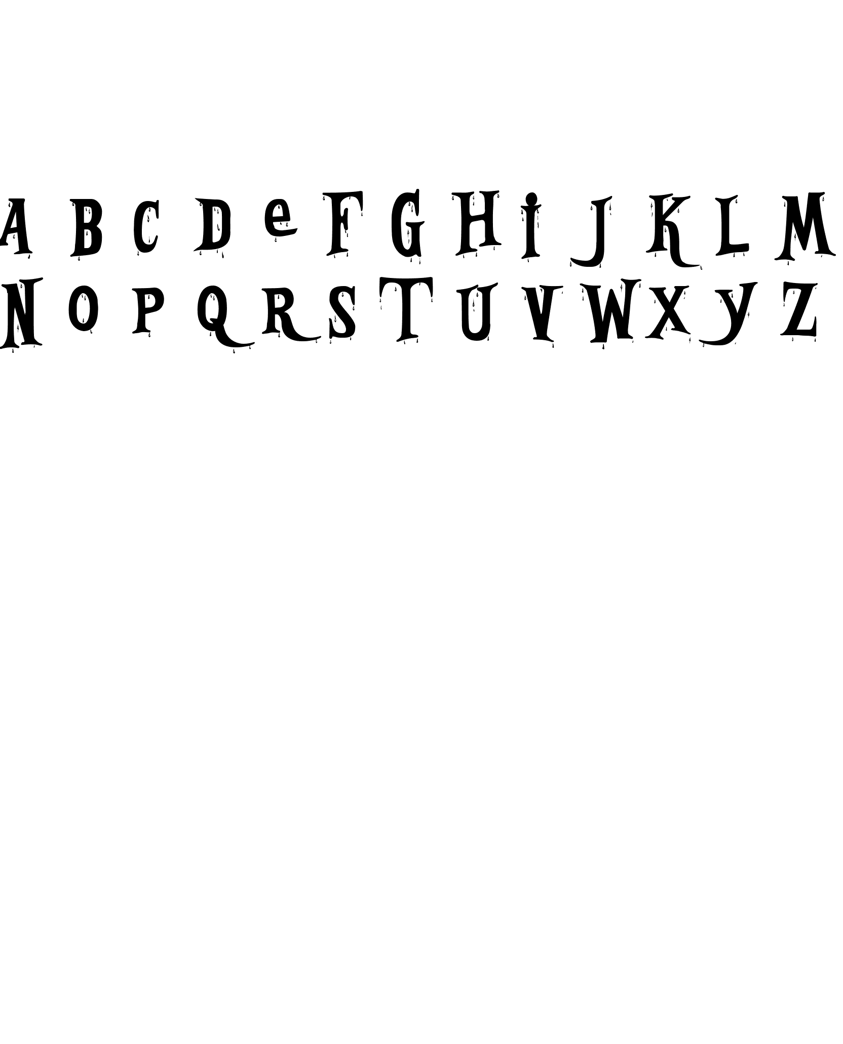 Шрифт Bleeding Freaks Demo