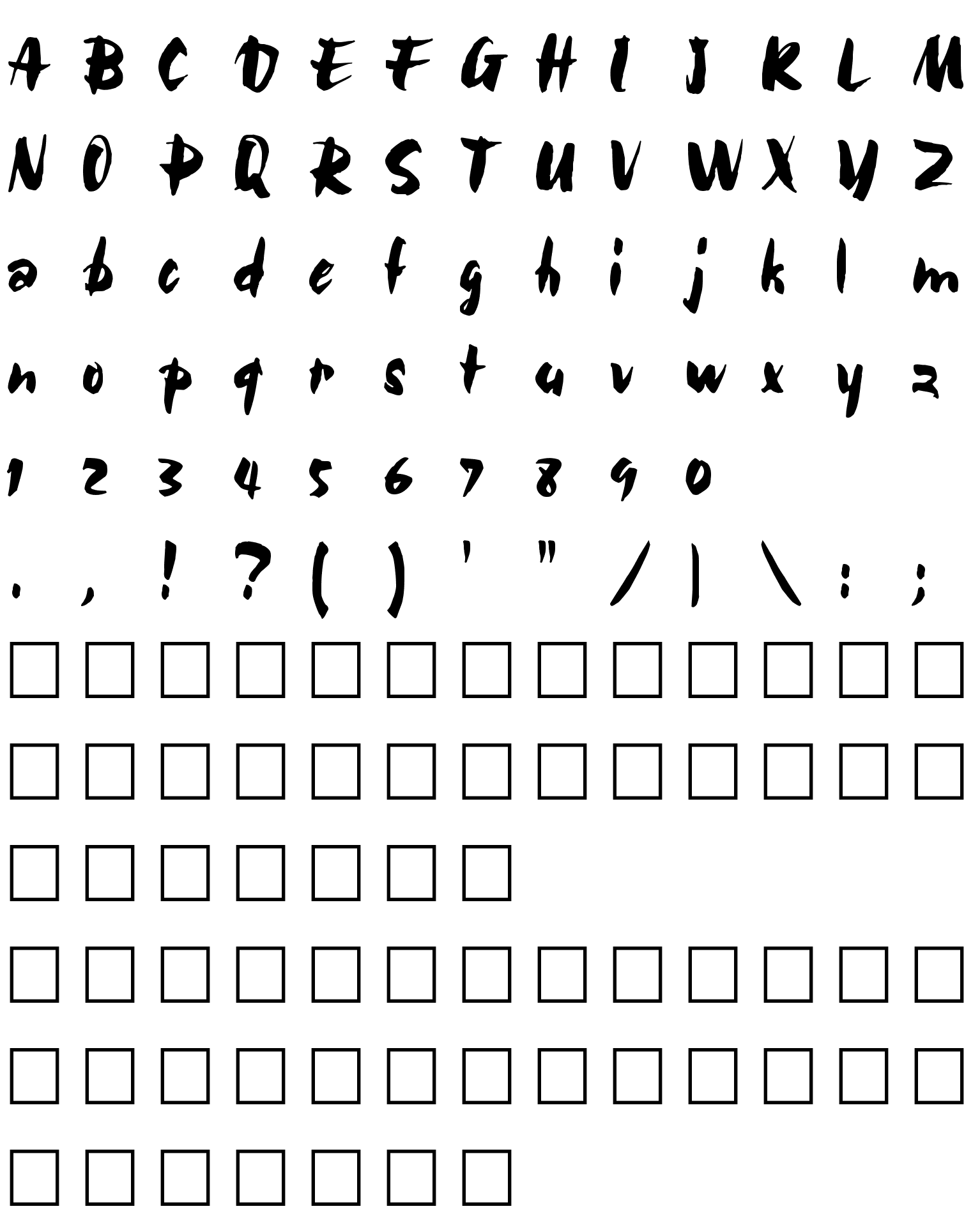 Шрифт Bolide Regular