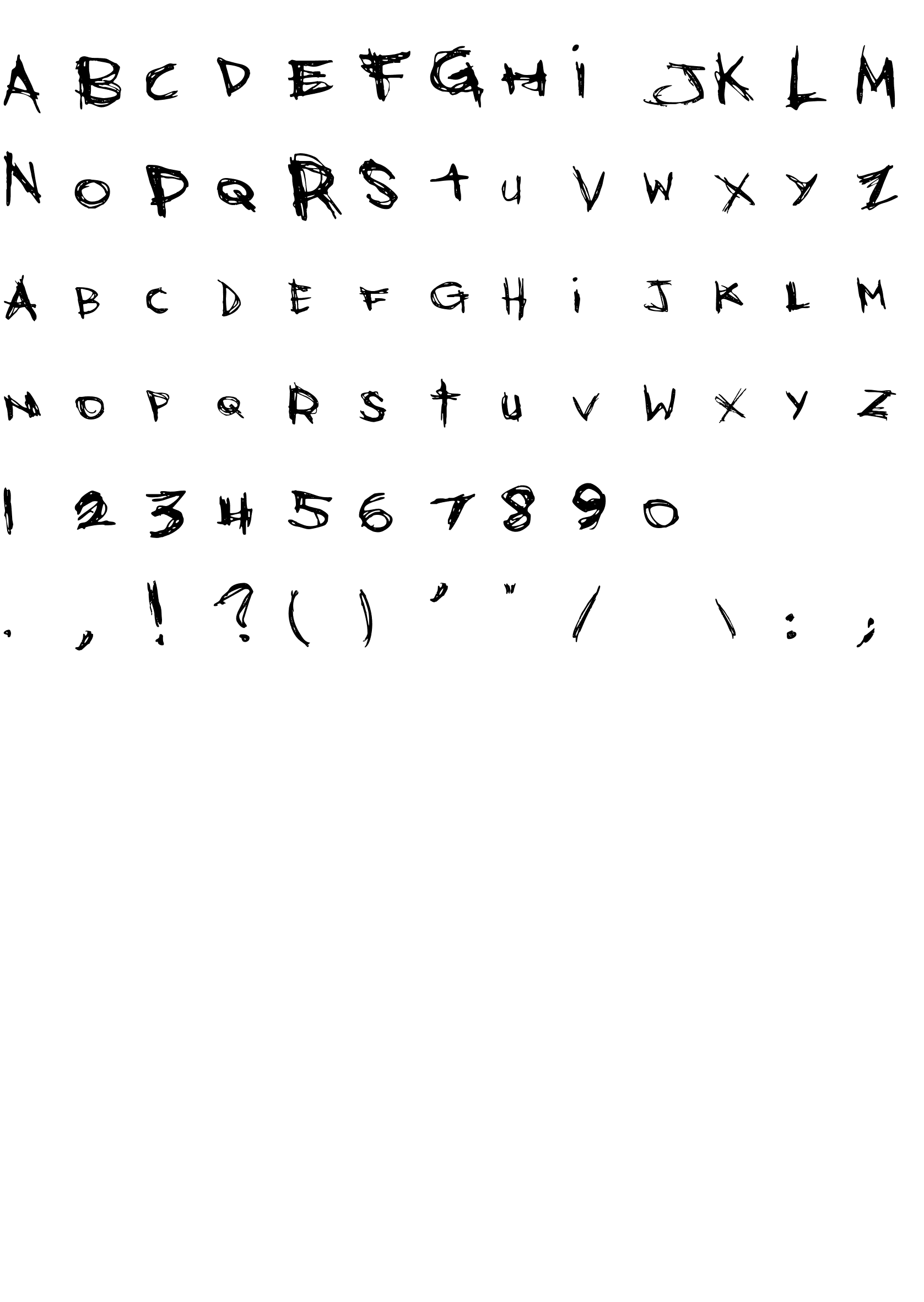 Шрифт Bones Bummer