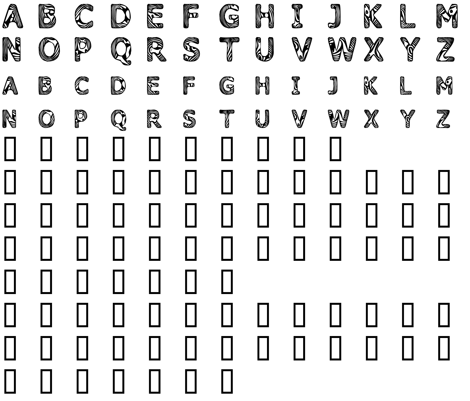 Шрифт Candy Kisses