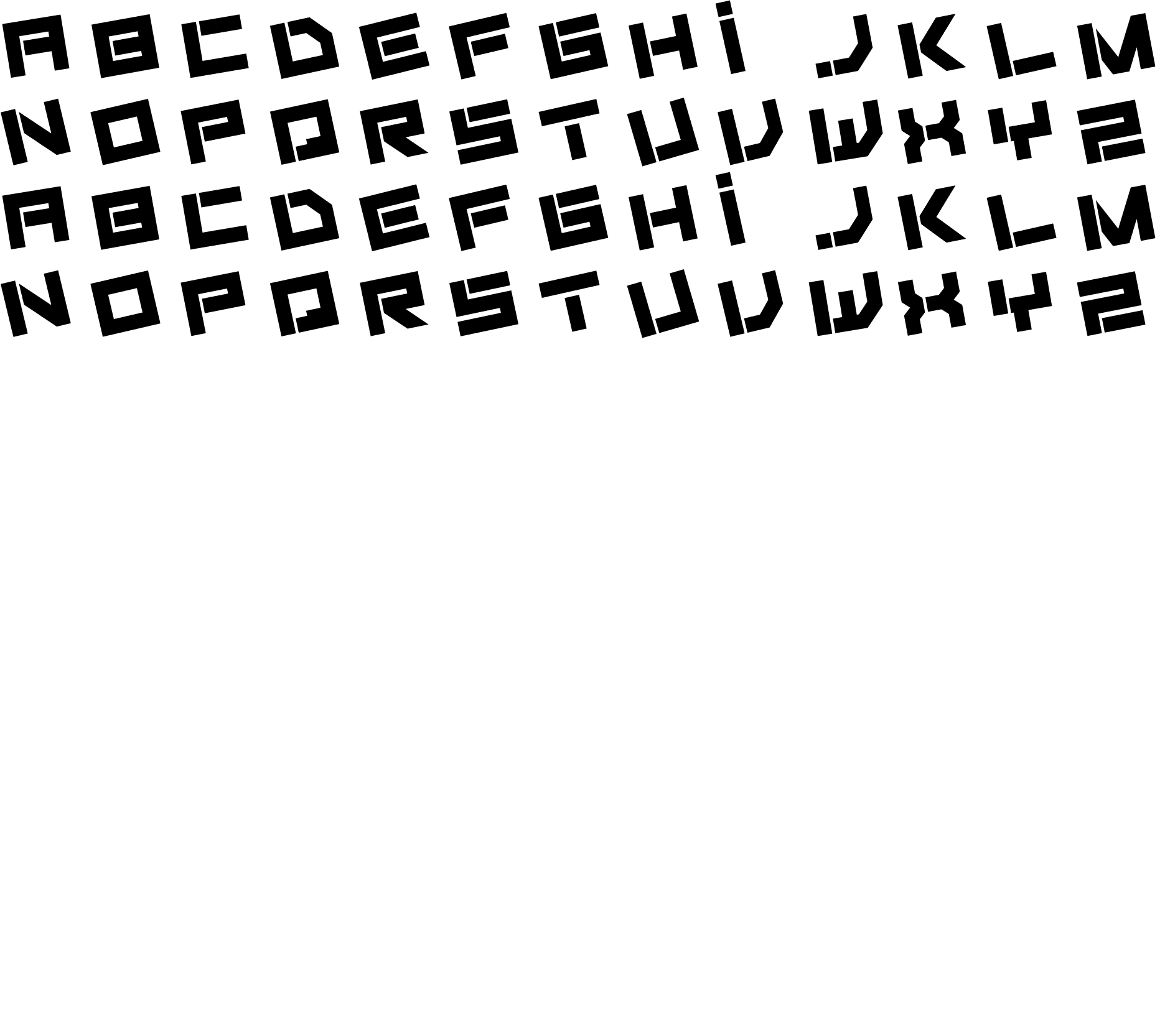 Шрифт Fiker regular promo